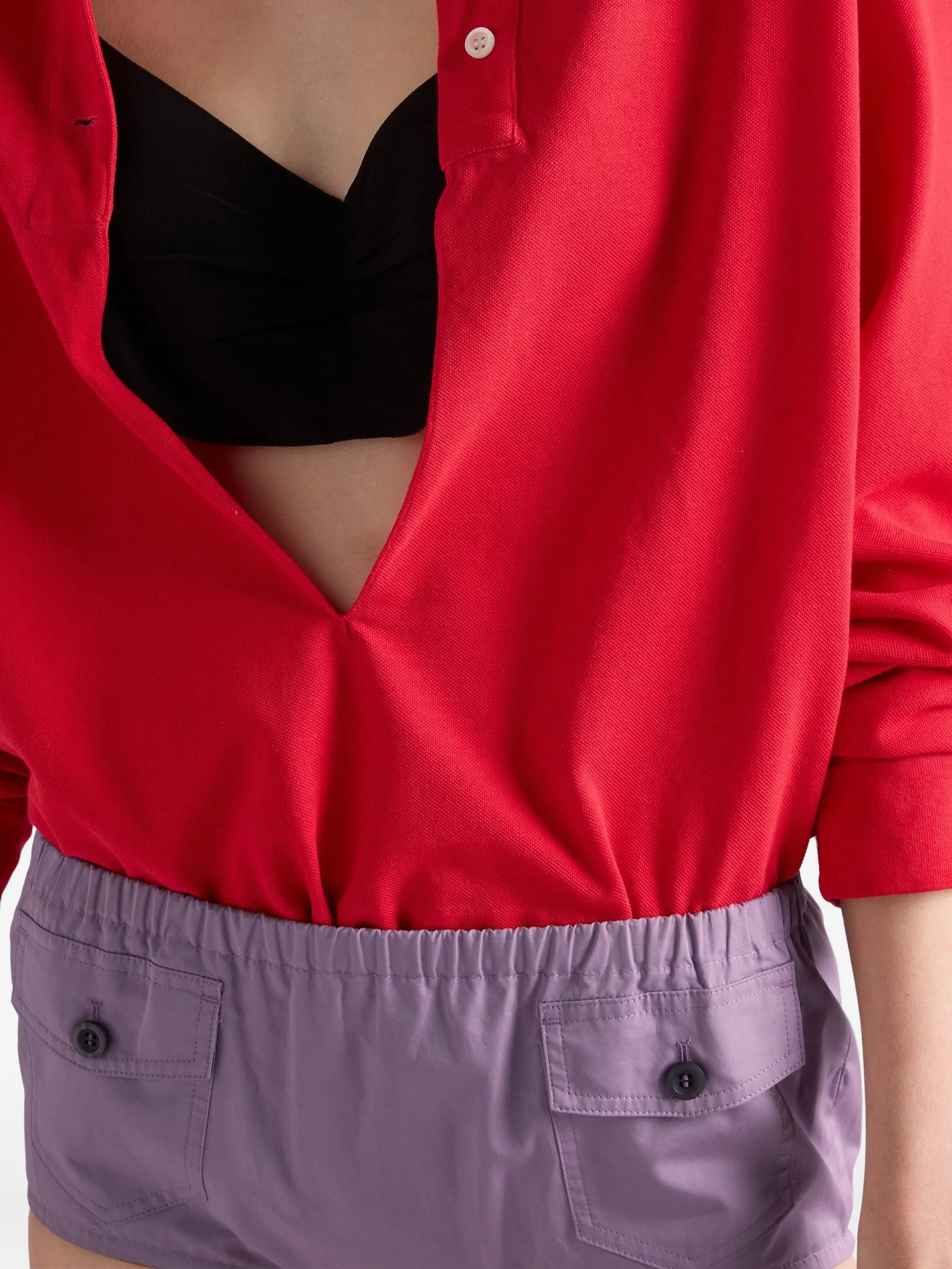 Prada poplin shorts