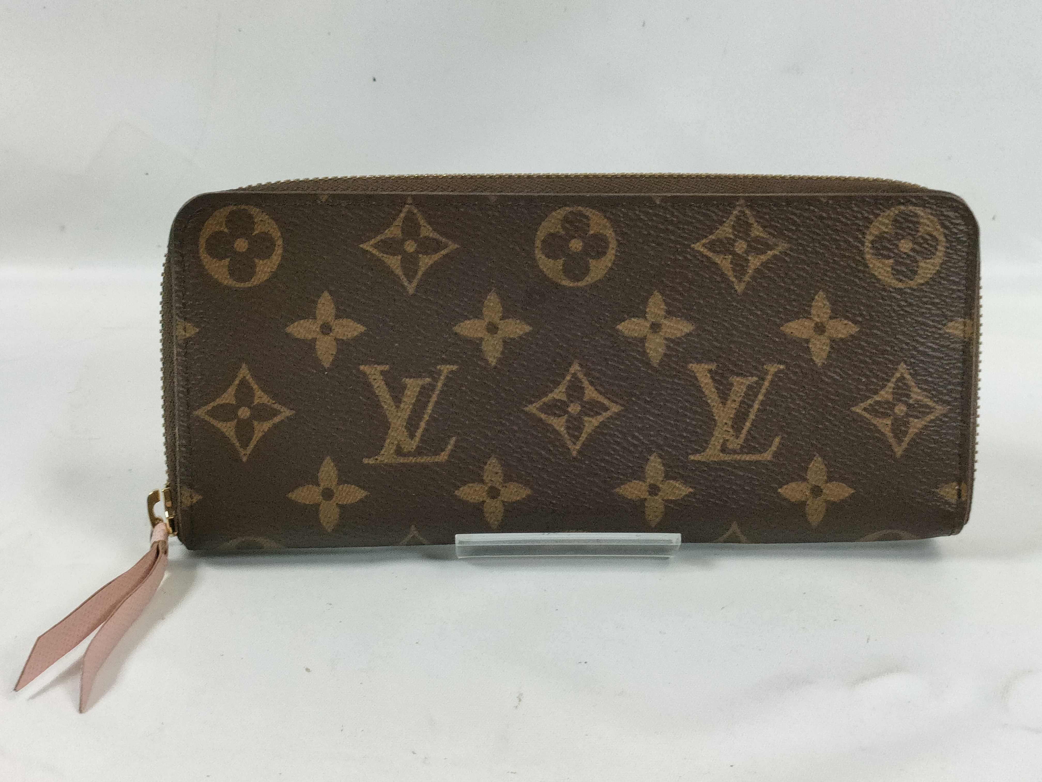 LOUIS VUITTON Clemence Monogram Canvas Wallet yw40jmcnji AKC1130