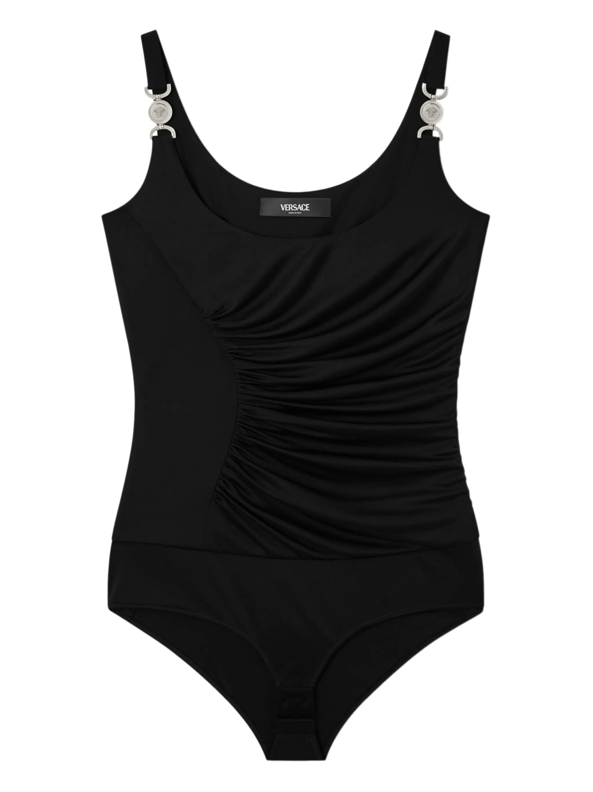 Versace Medusa ruched bodysuit
