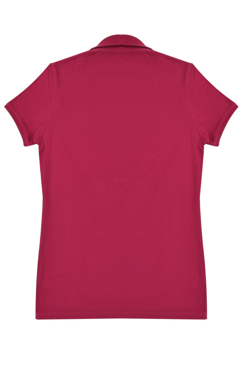 Burberry Pink Cotton Pique Polo T-Shirt