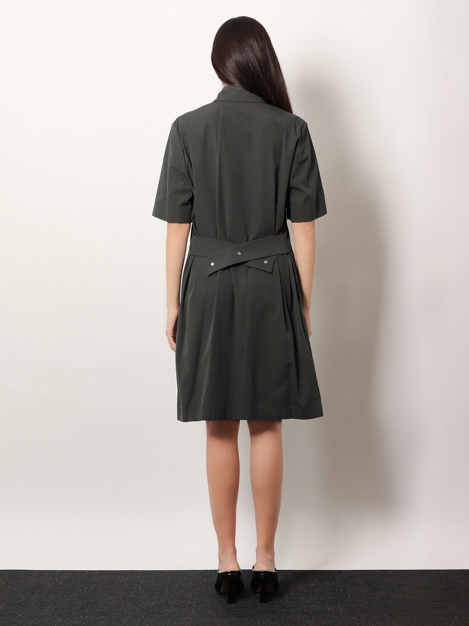 Burberry Cotton blend dress with ekd embroidery