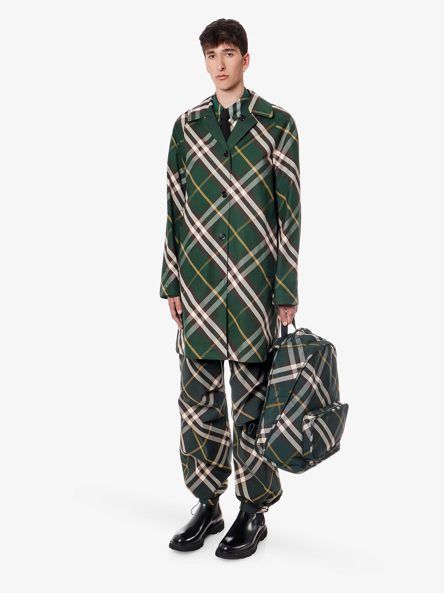 Burberry Cotton shirt with check motif