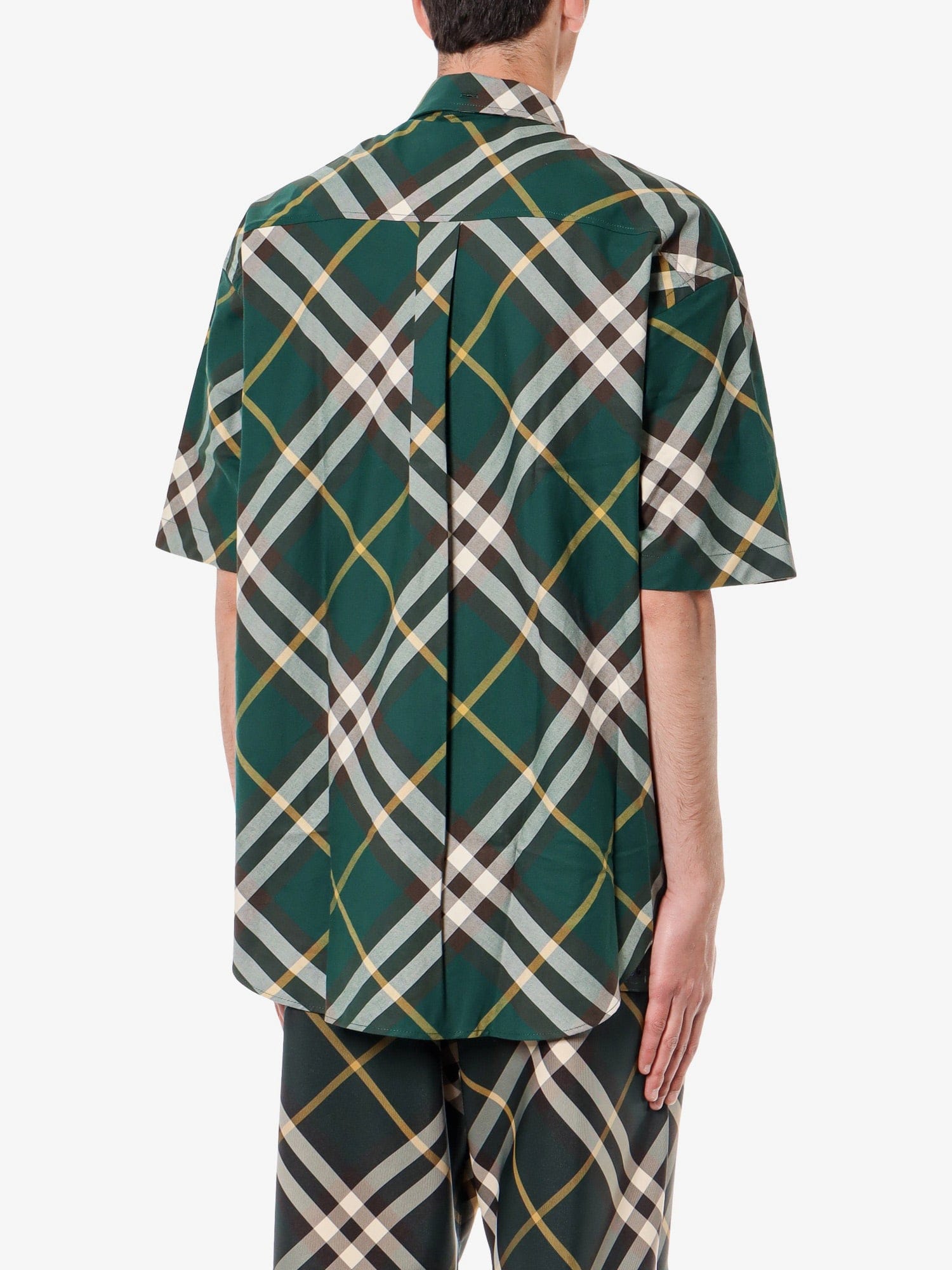 Burberry Cotton shirt with check motif