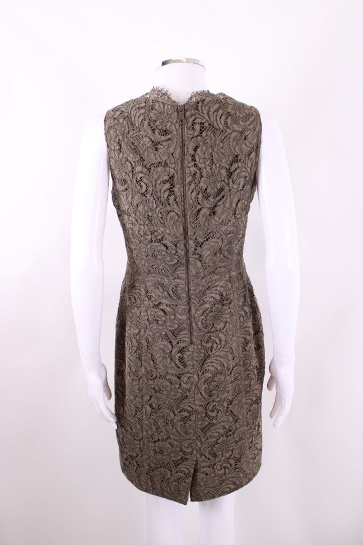 Burberry S/S Lace Dress Khaki 10