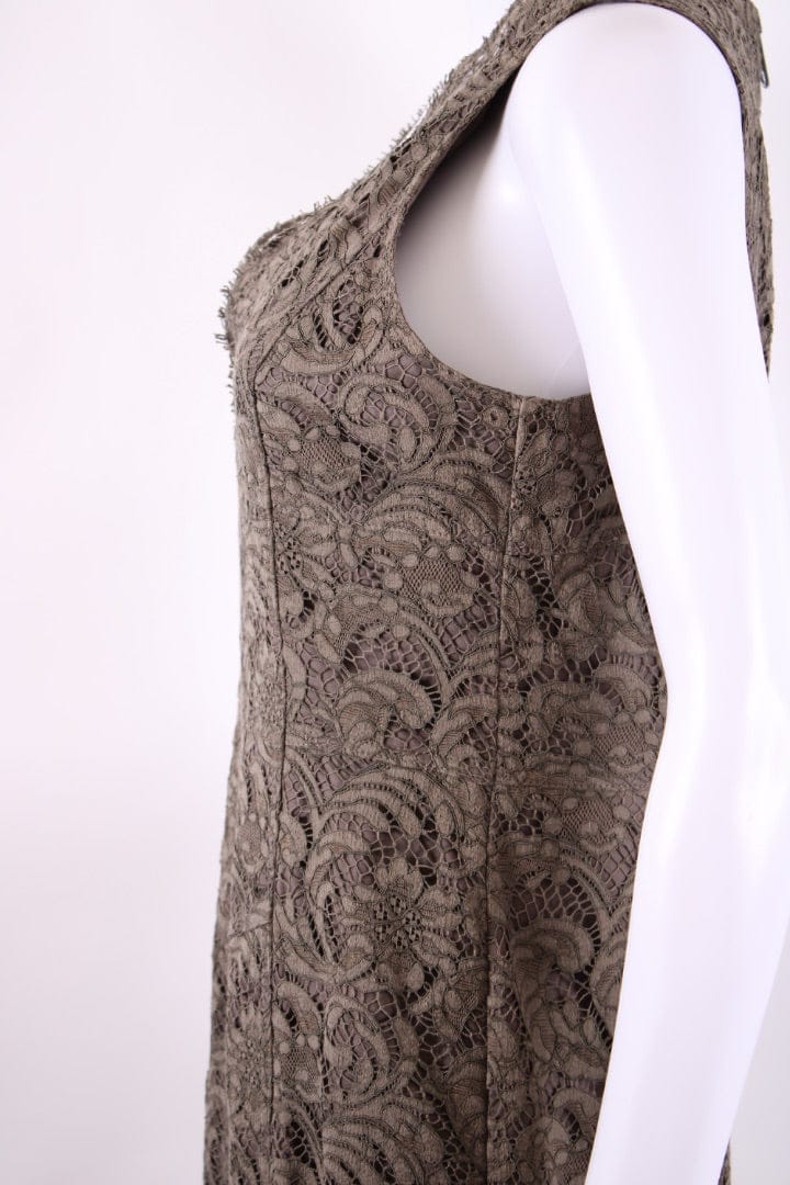 Burberry S/S Lace Dress Khaki 10