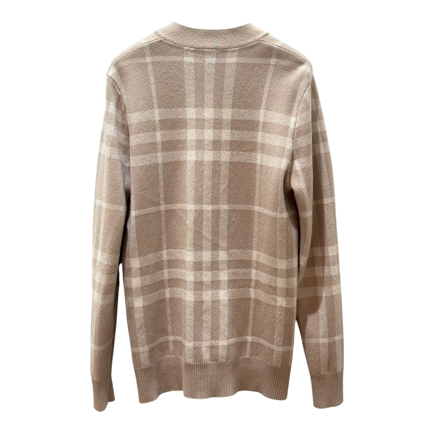 Burberry Classic Check Wool Cardigan #M