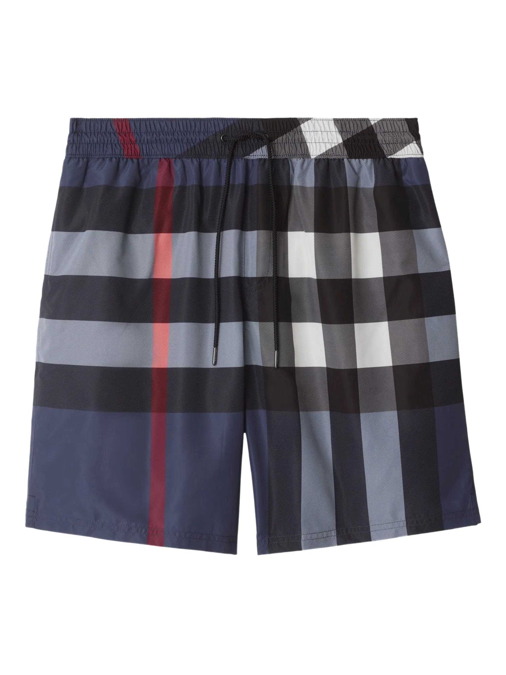 Burberry checked swim shorts