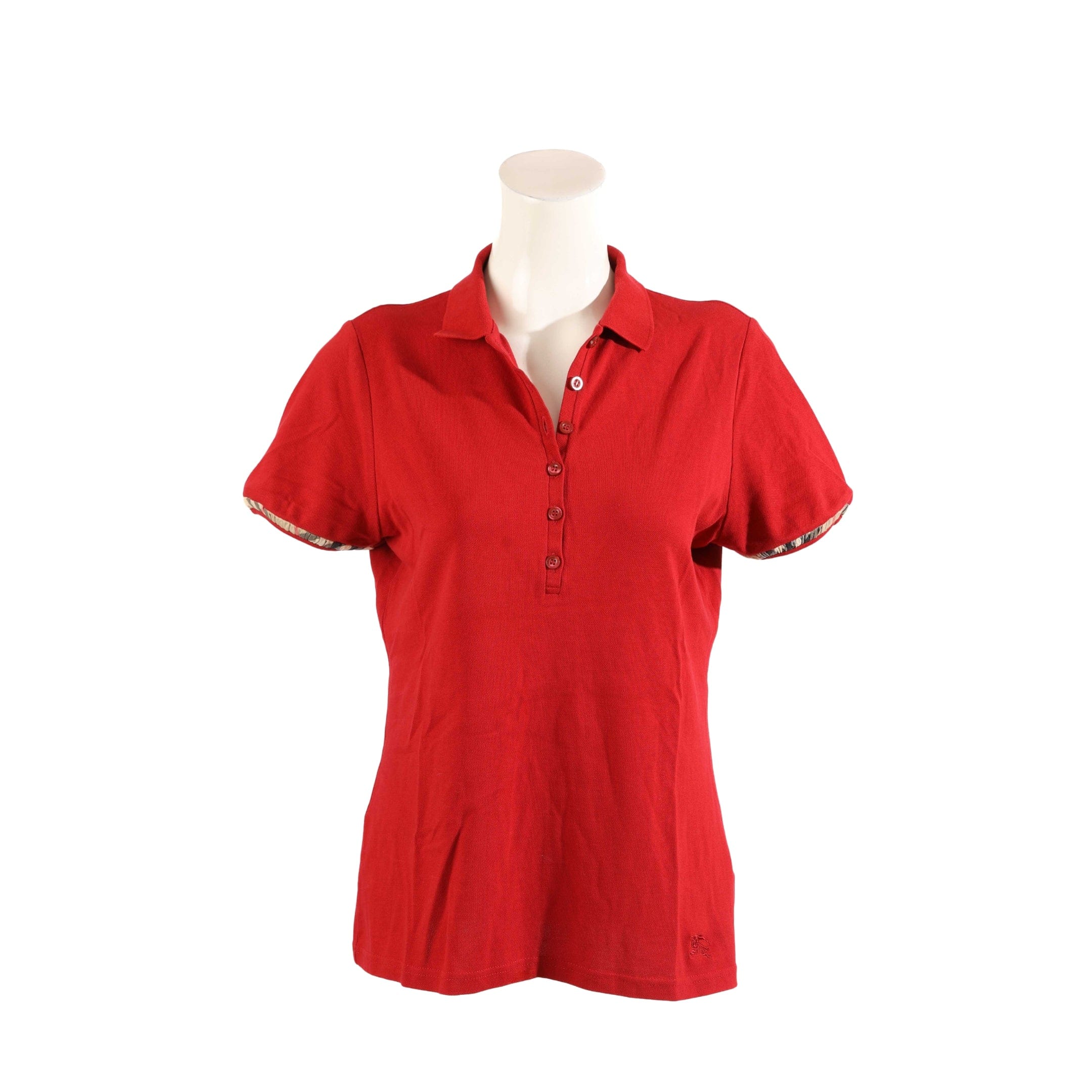 Burberry Brit Red Polo Shirt