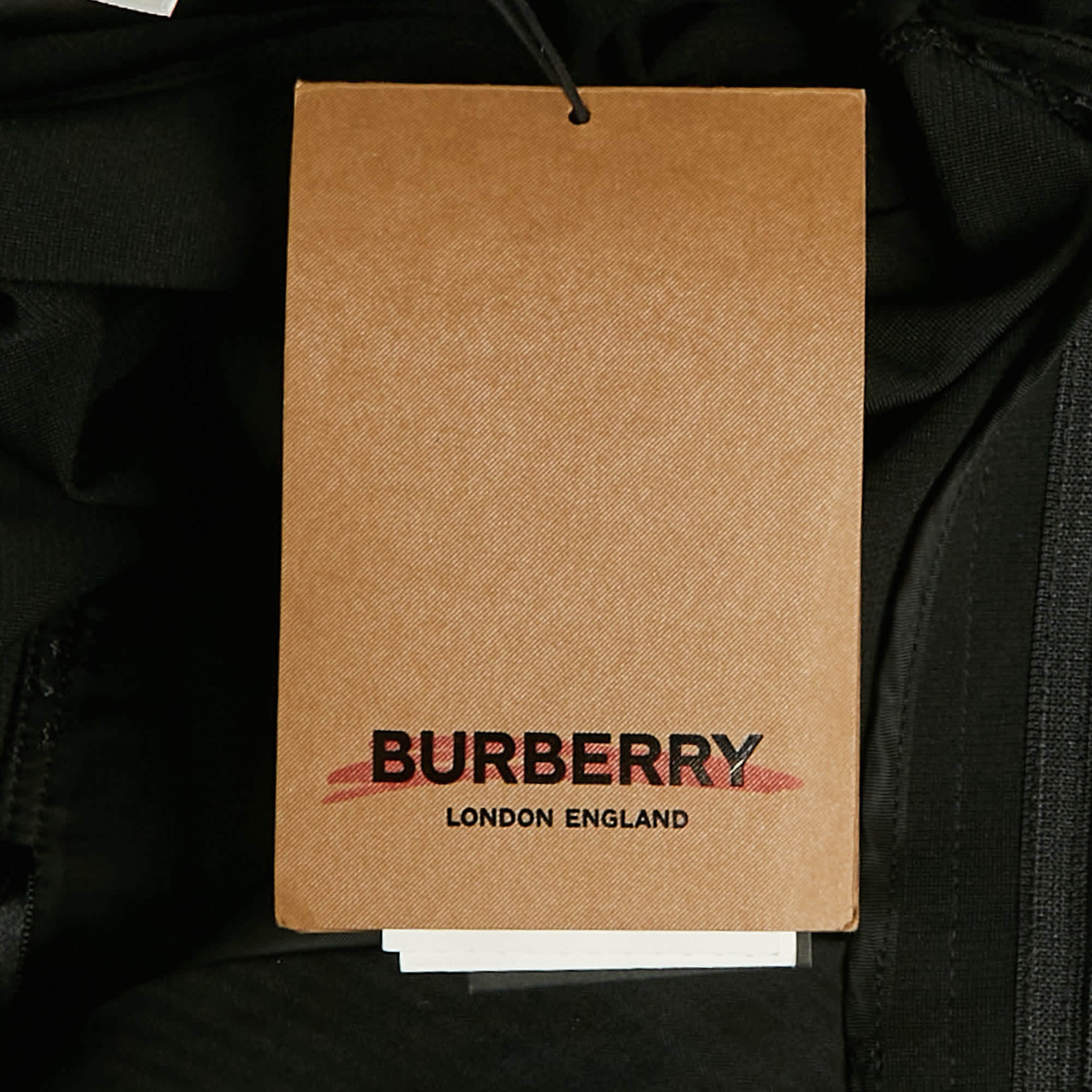 Burberry Black Crepe Cut - Out Zipper Detail Trousers