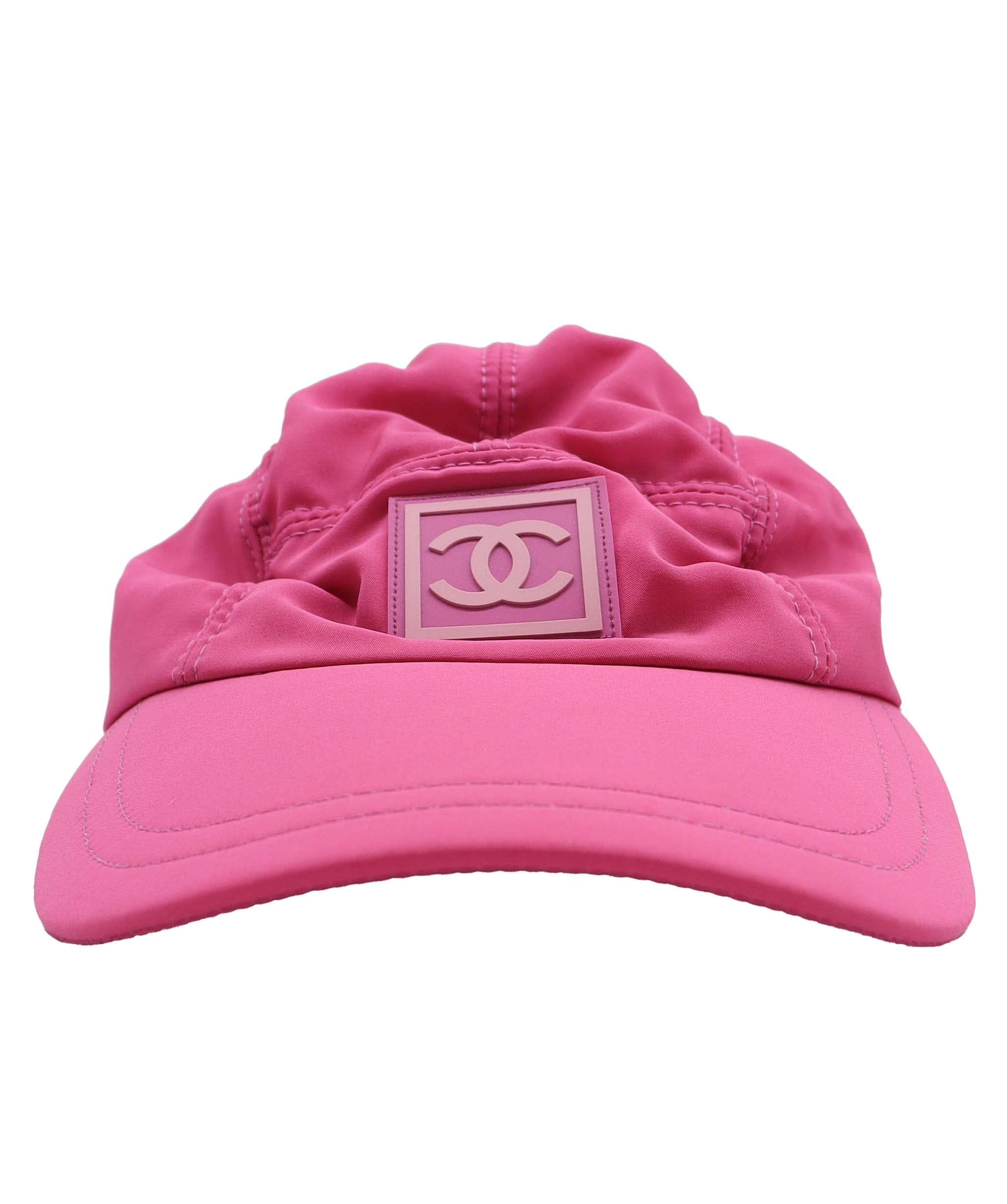 Chanel Sport Line Nylon Pink Cap Size S DXBS3709