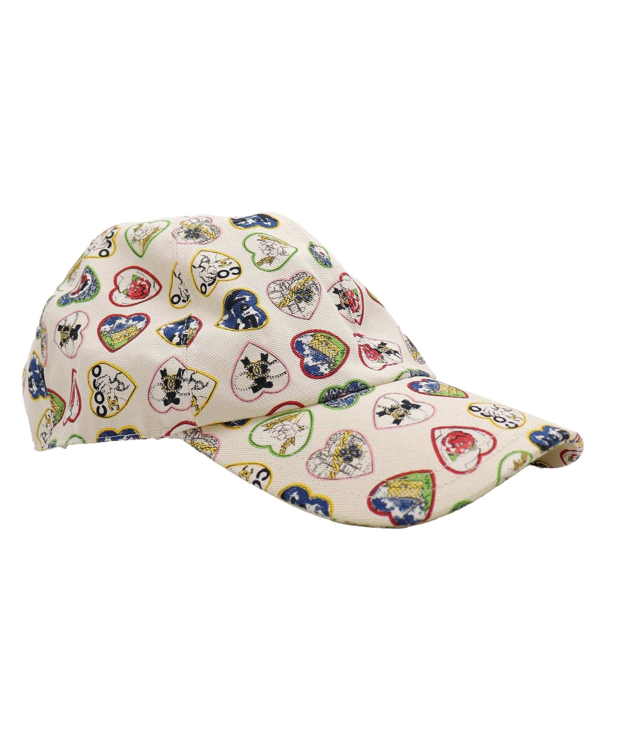 Chanel Valentine Cotton Ivory Cap Size M DXBS3646