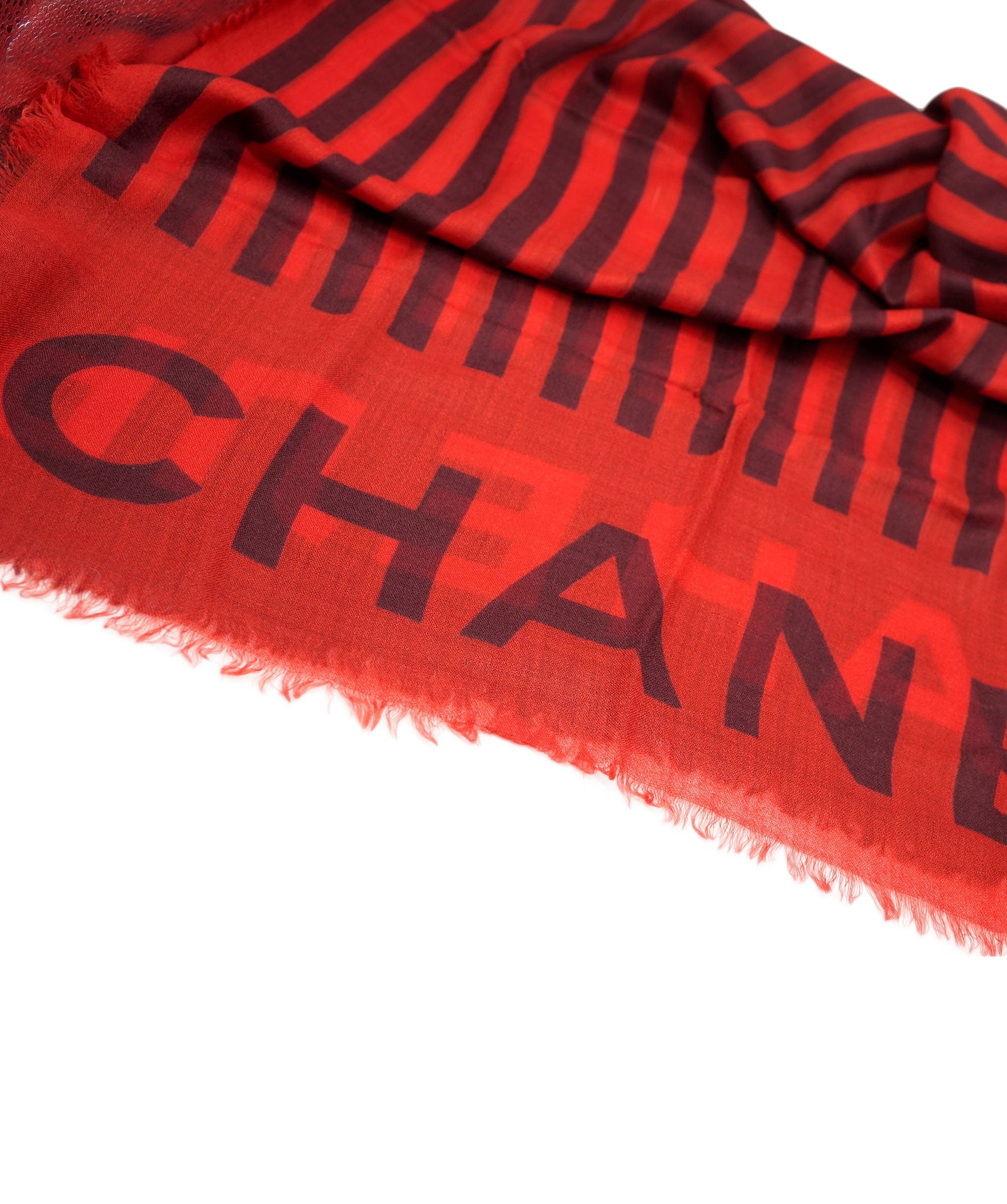 Chanel long scarf pink with lines, excellents conditions DXBS3772