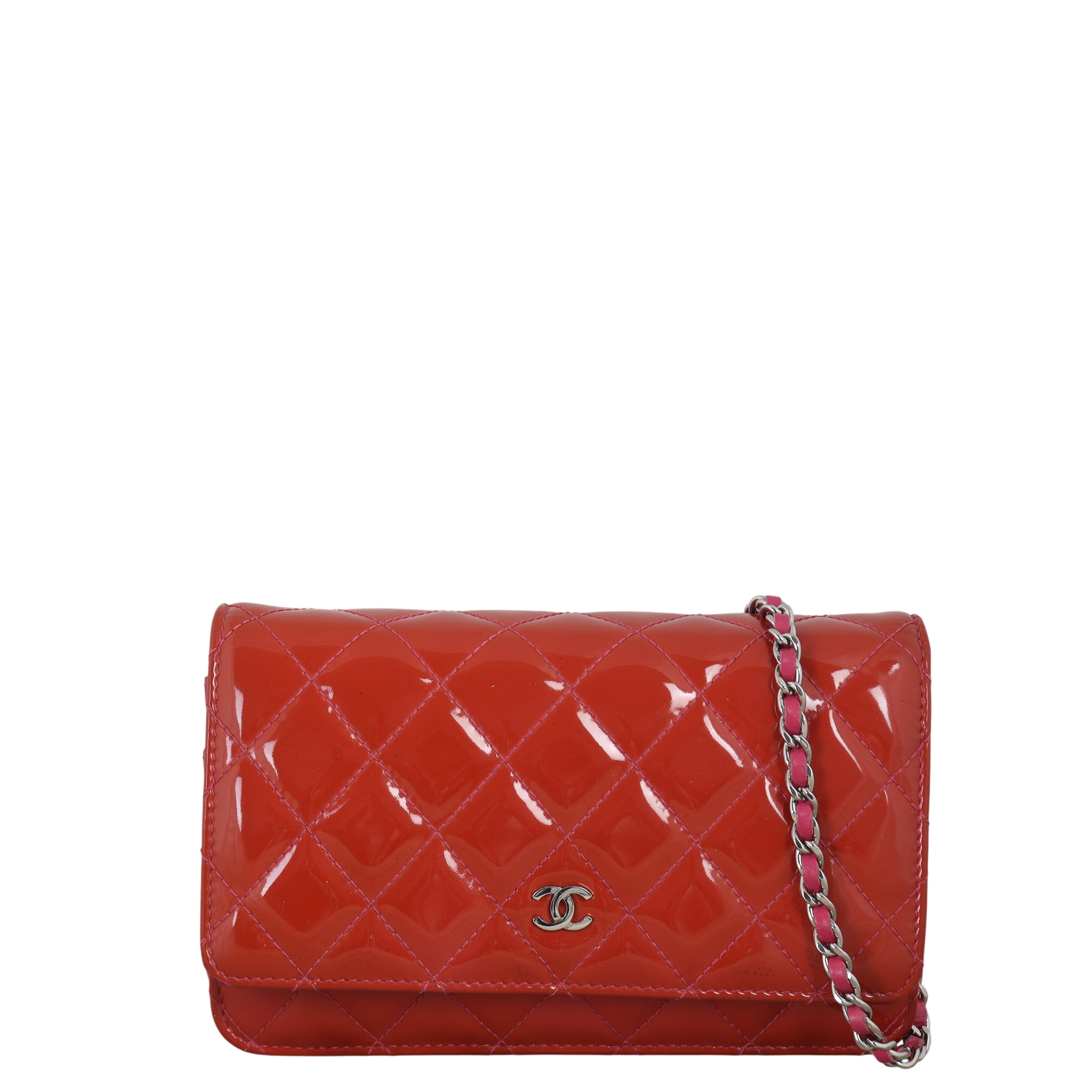 Chanel Classic Wallet on Chain Patent