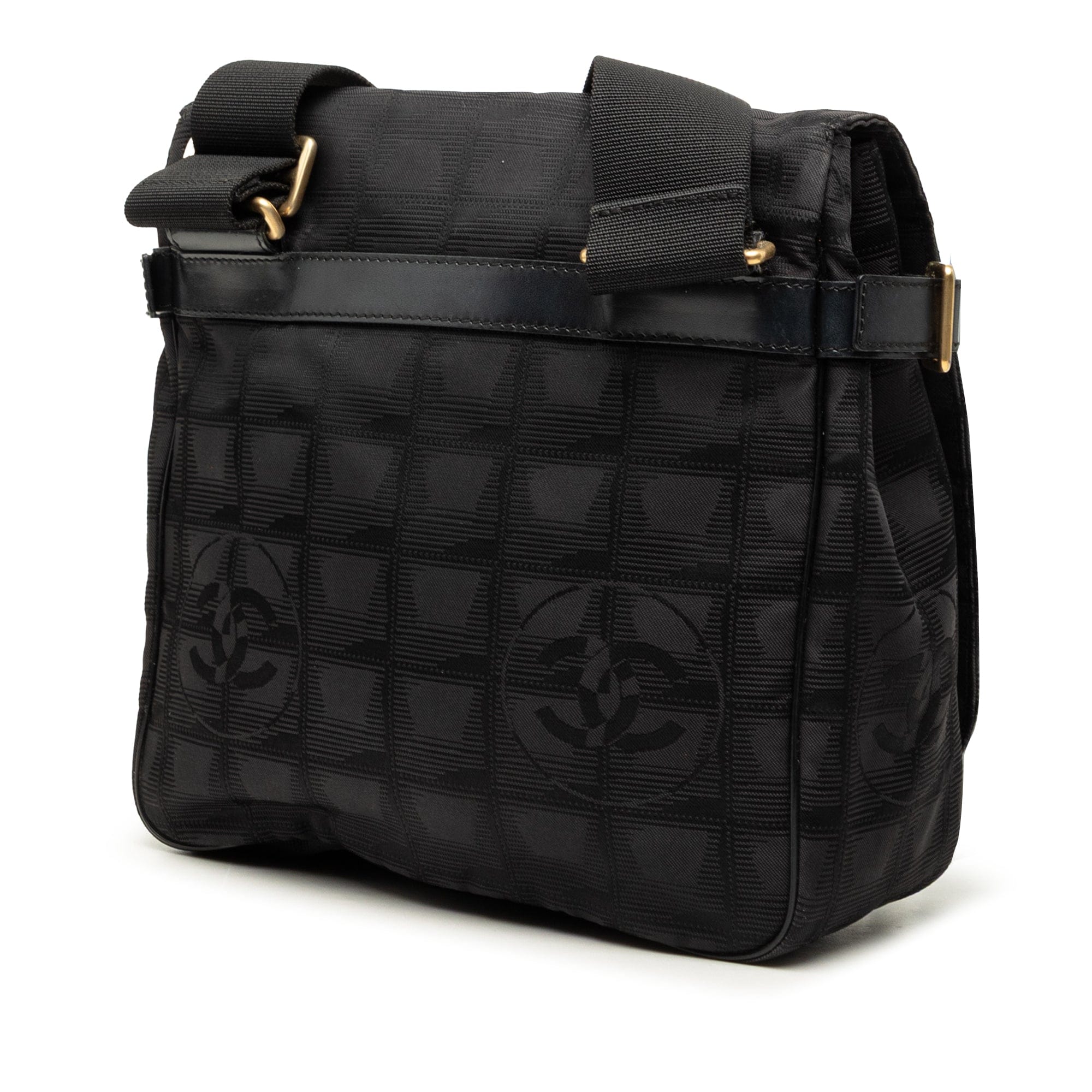 Chanel New Travel Line Nylon Messenger Bag