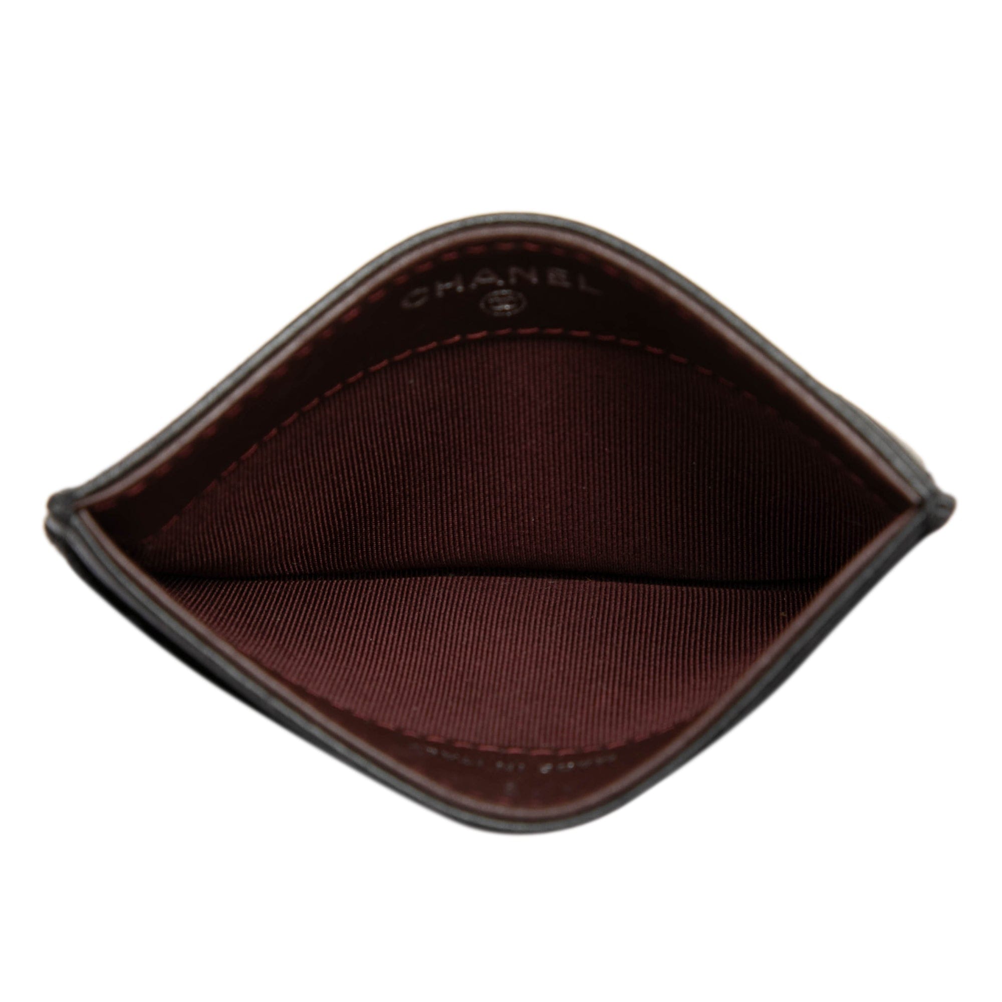 Chanel CC Quilted Lambskin Card Holder