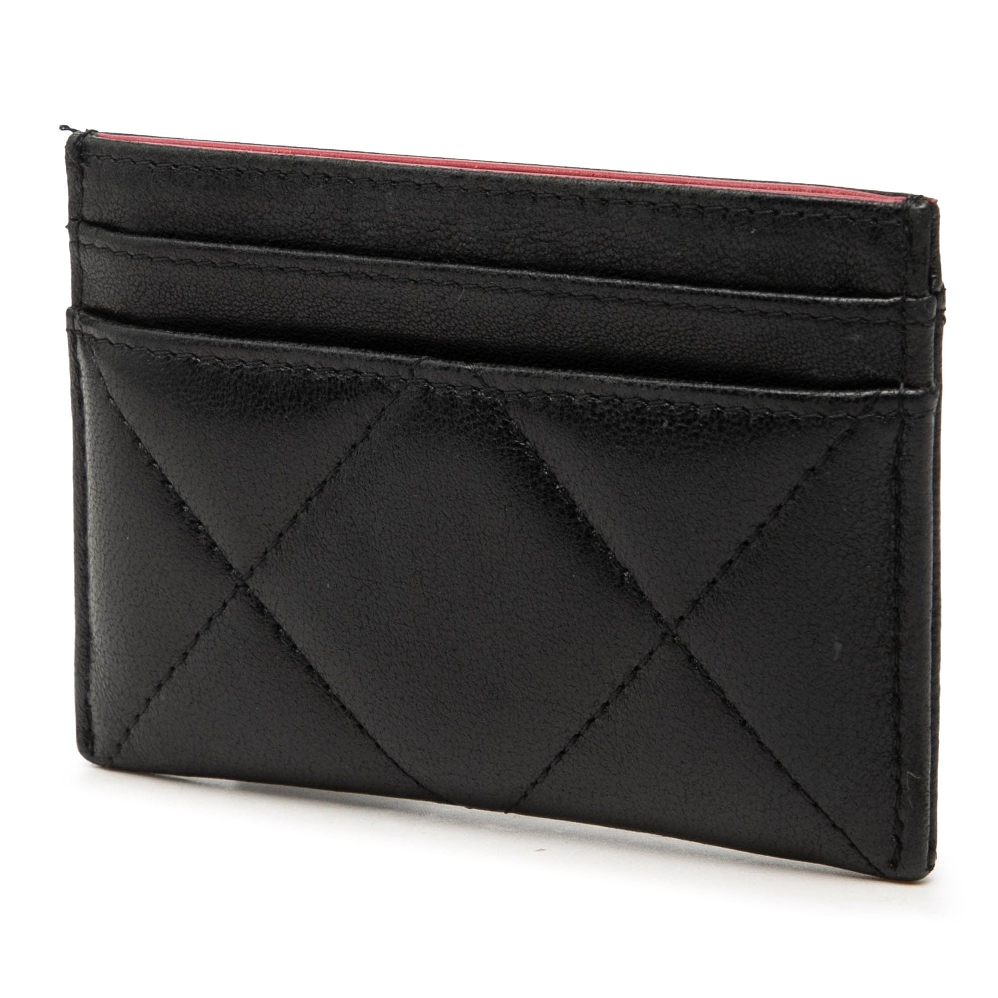 Chanel Quilted Lambskin 19 Card Holder