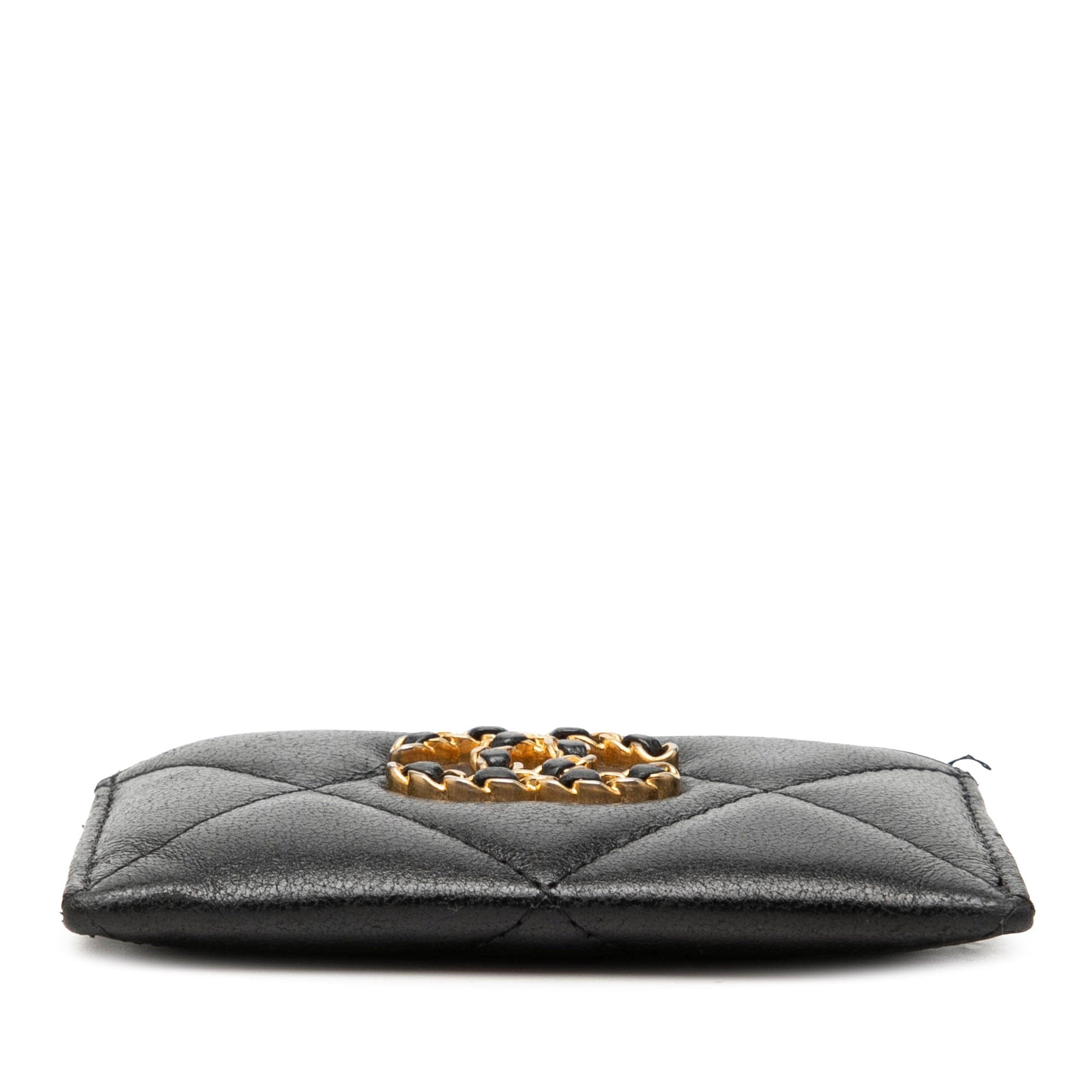 Chanel Quilted Lambskin 19 Card Holder