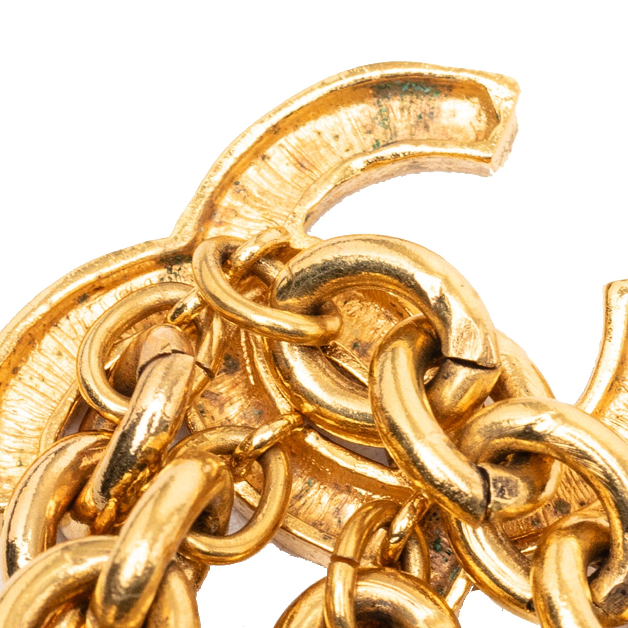 Chanel CC Gold Plated Triple Chain Belt