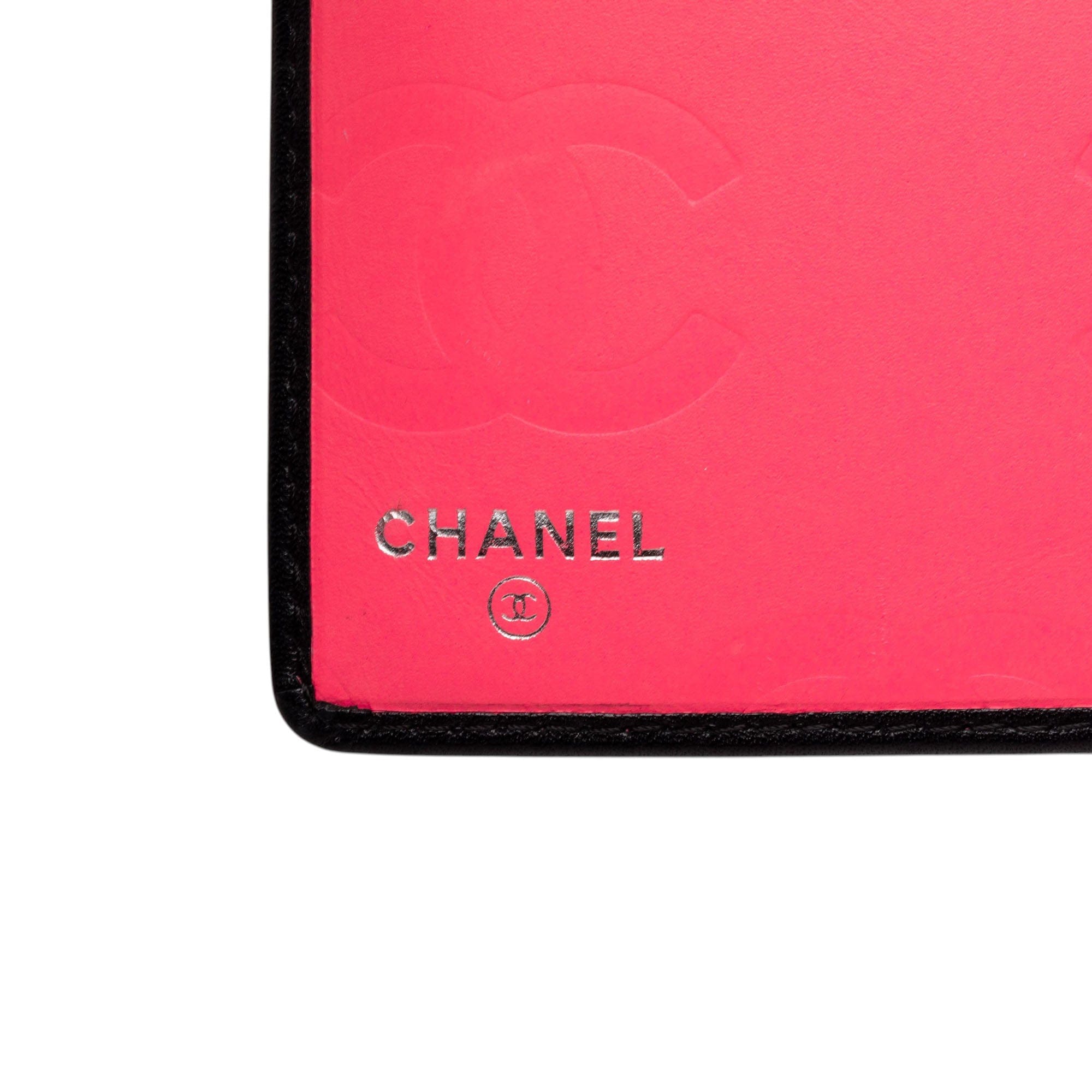 Chanel Quilted Lambskin Cambon Ligne Bifold Wallet