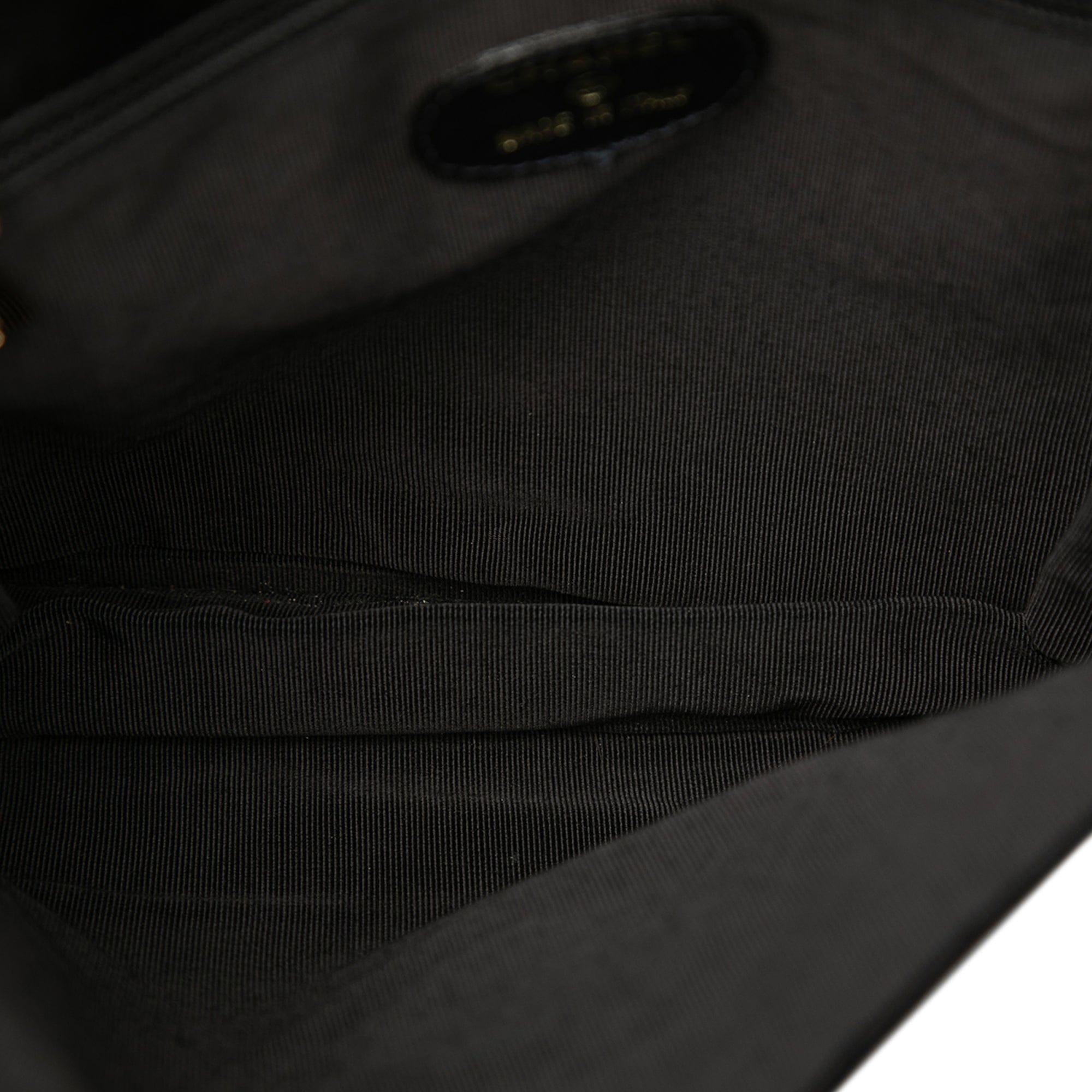 Chanel Lambskin Logo Messenger Bag