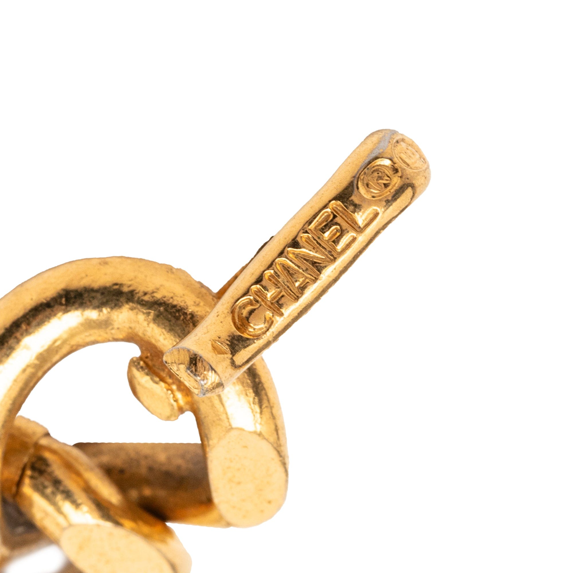 Chanel CC Gold Plated 31 Rue Cambon Medallion Chain Belt