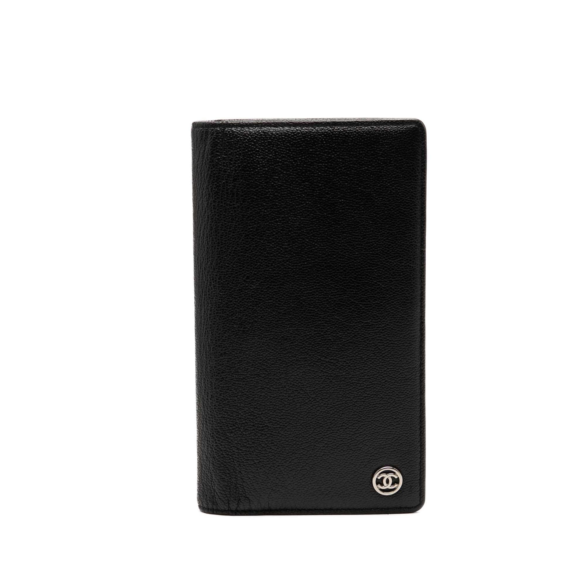 Chanel CC Goatskin L Yen Wallet