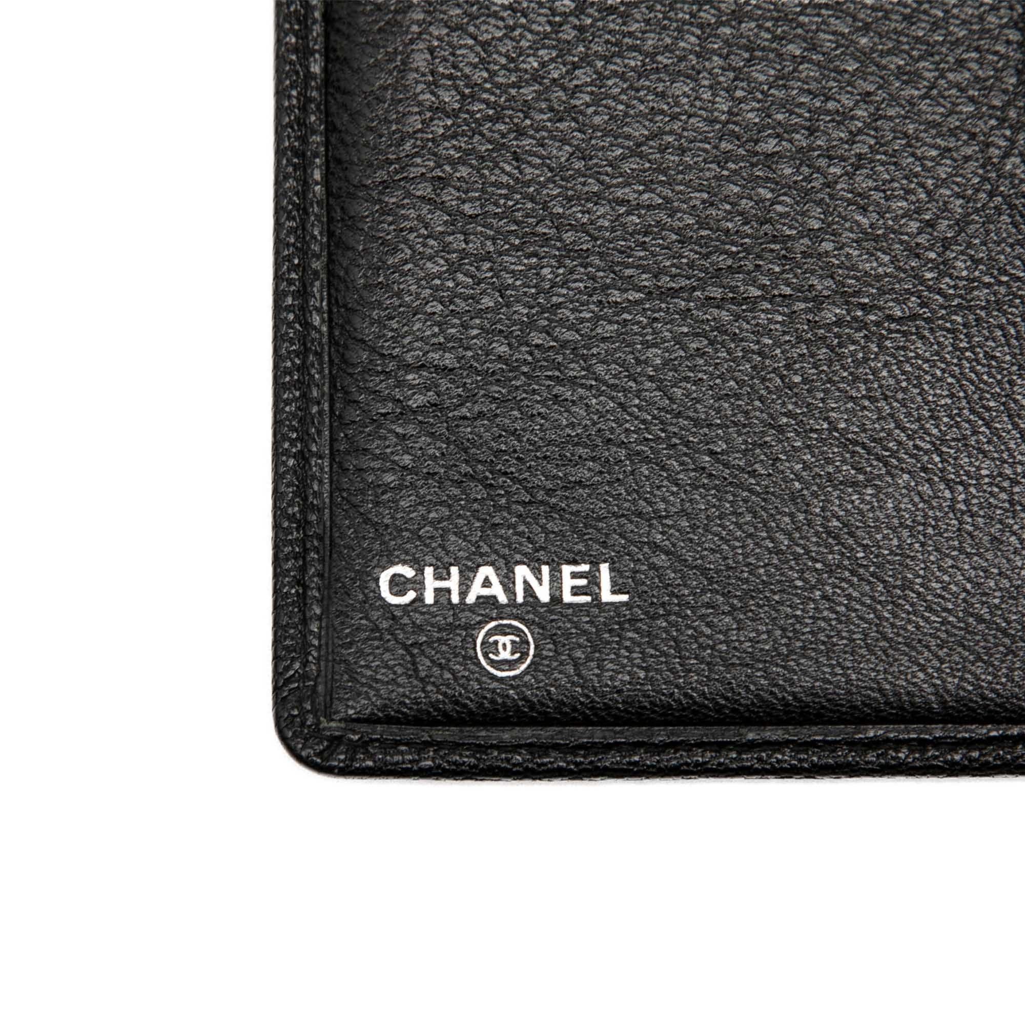 Chanel CC Goatskin L Yen Wallet