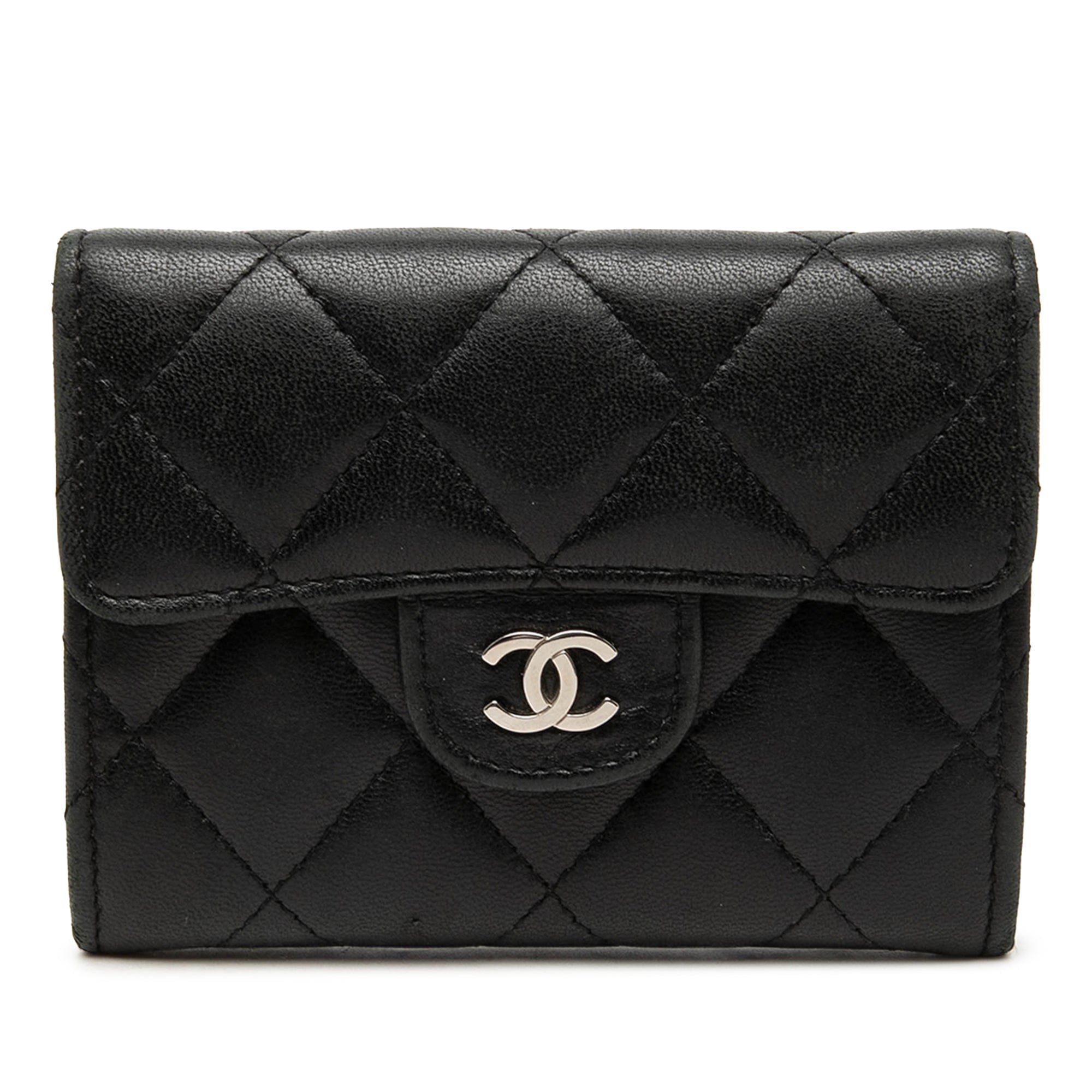 Chanel Classic Lambskin Flap Card Holder