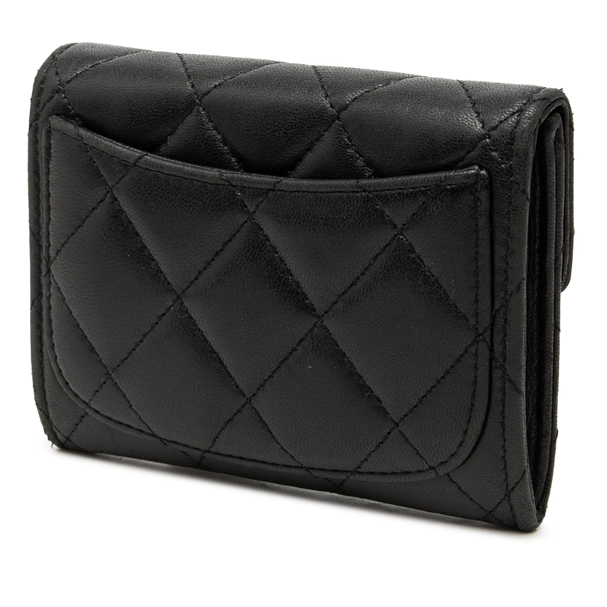 Chanel Classic Lambskin Flap Card Holder