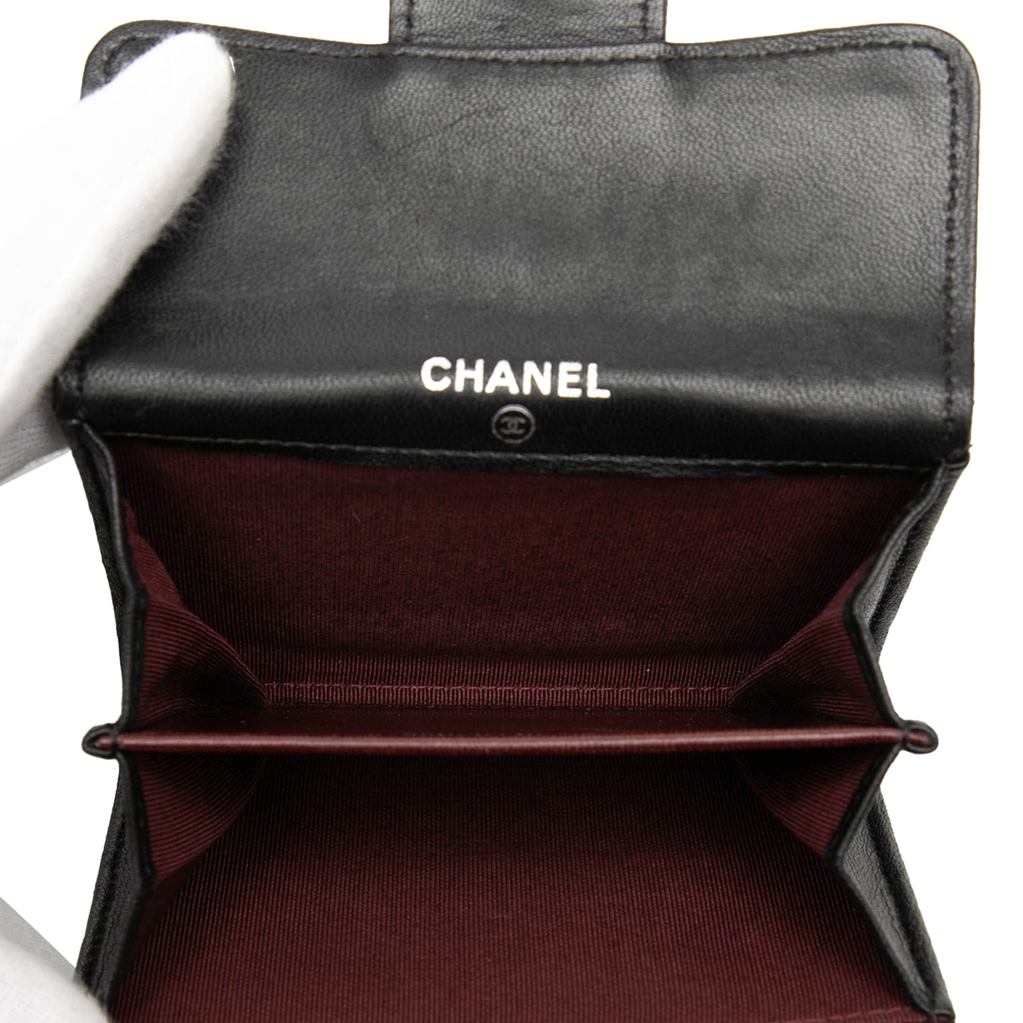 Chanel Classic Lambskin Flap Card Holder