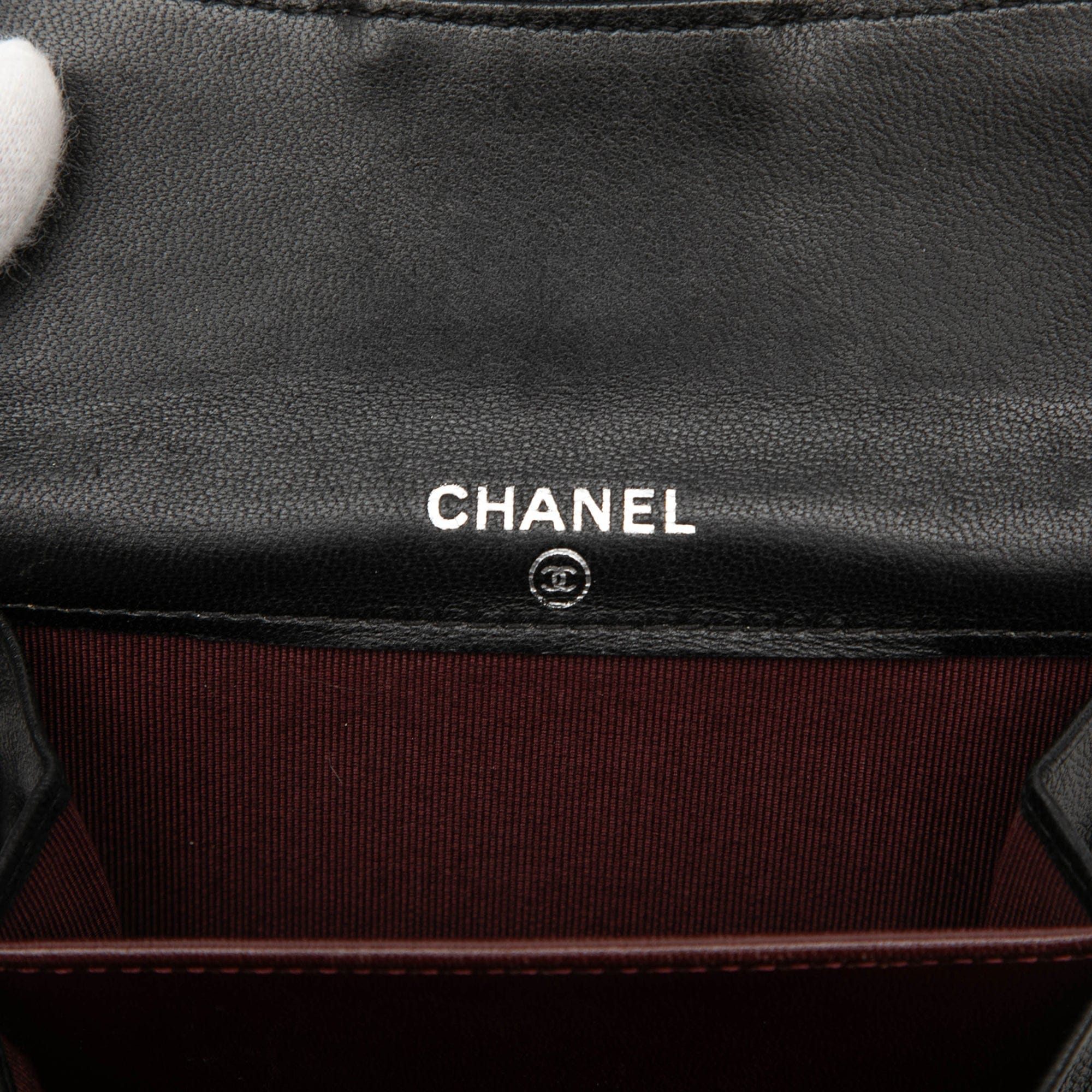 Chanel Classic Lambskin Flap Card Holder
