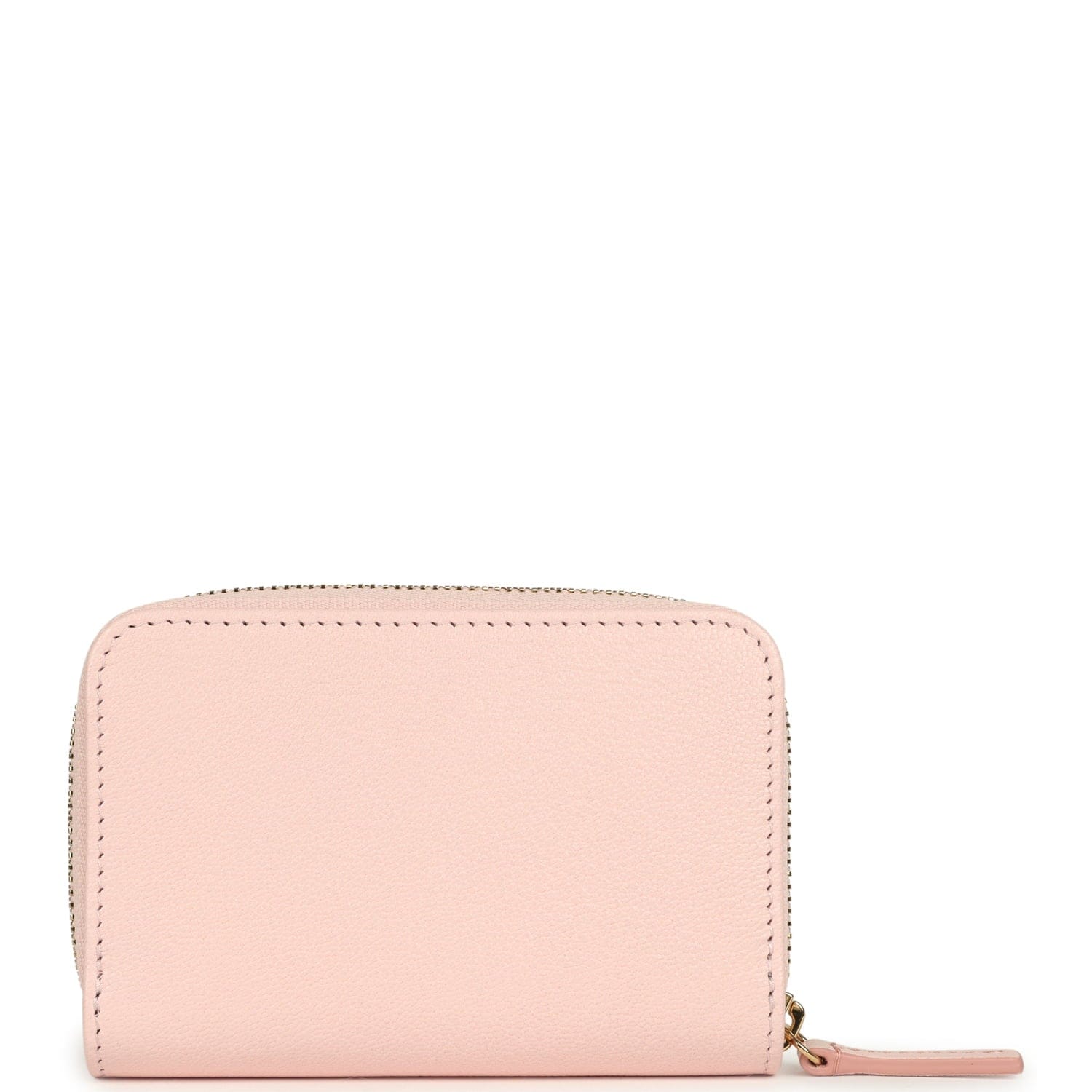 Chanel Lucky Park Coin Wallet Light Pink Grained Goatskin Gold Hardware