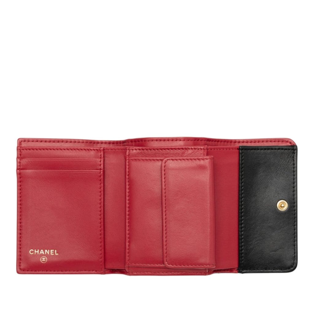 Chanel Quilted Lambskin 19 Flap Wallet