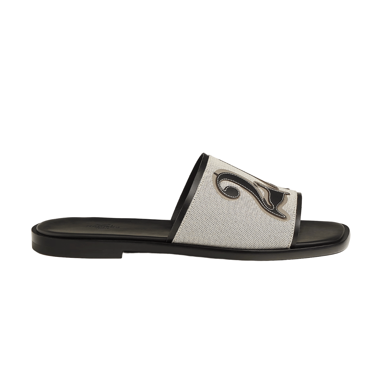 Hermes Ironic Sandal Prunoir / Noir