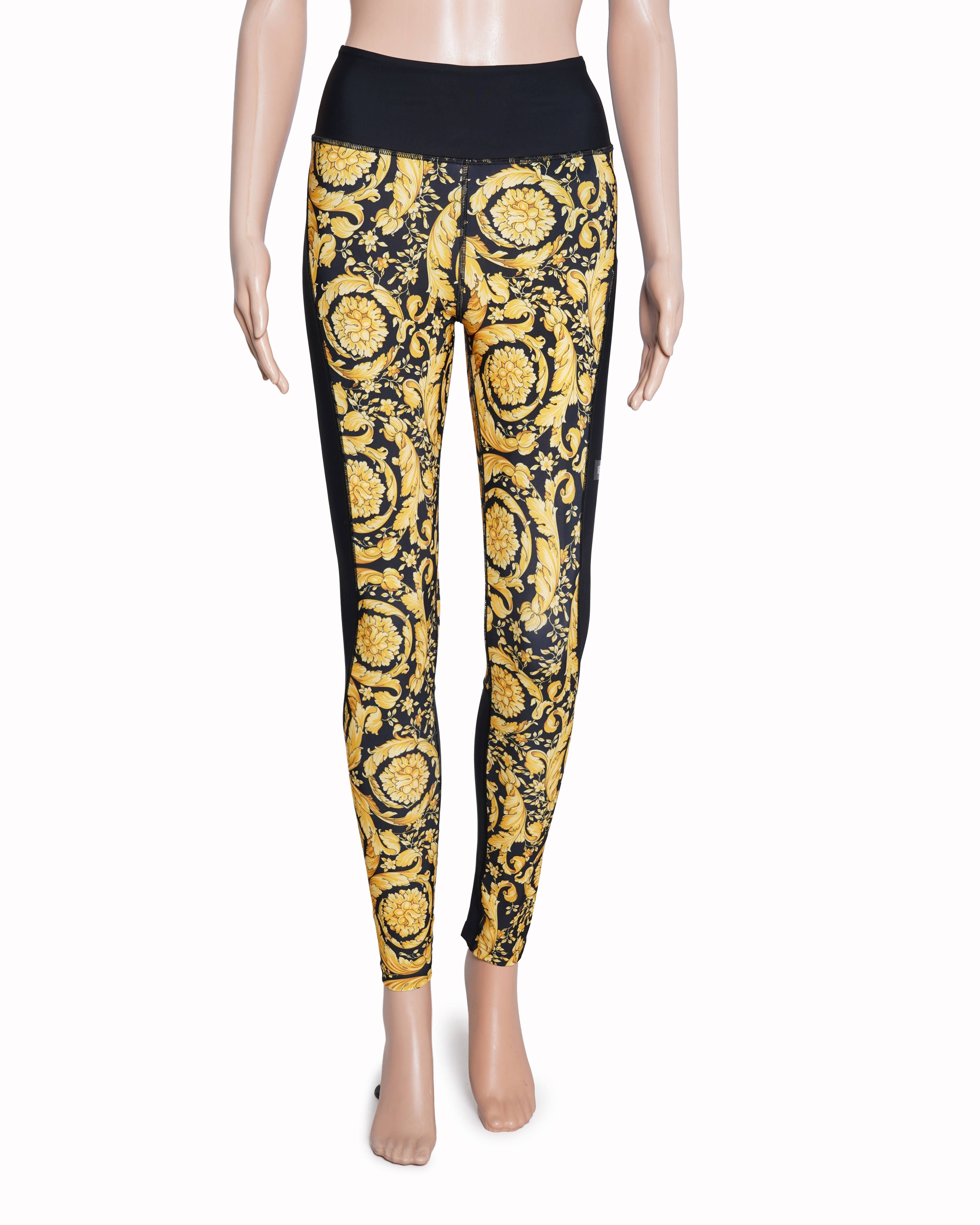 Versace New Versace Printed Leggings