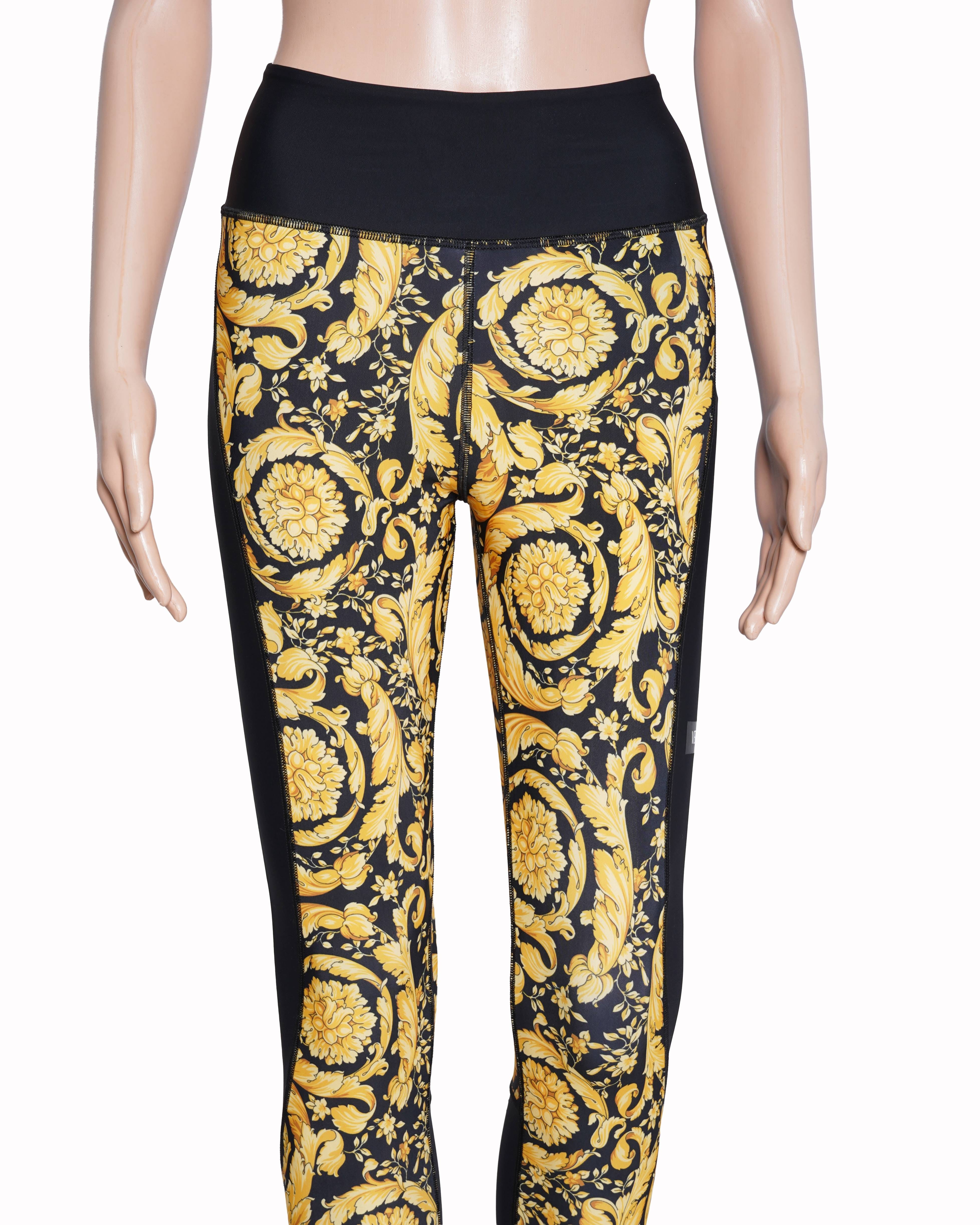 Versace New Versace Printed Leggings