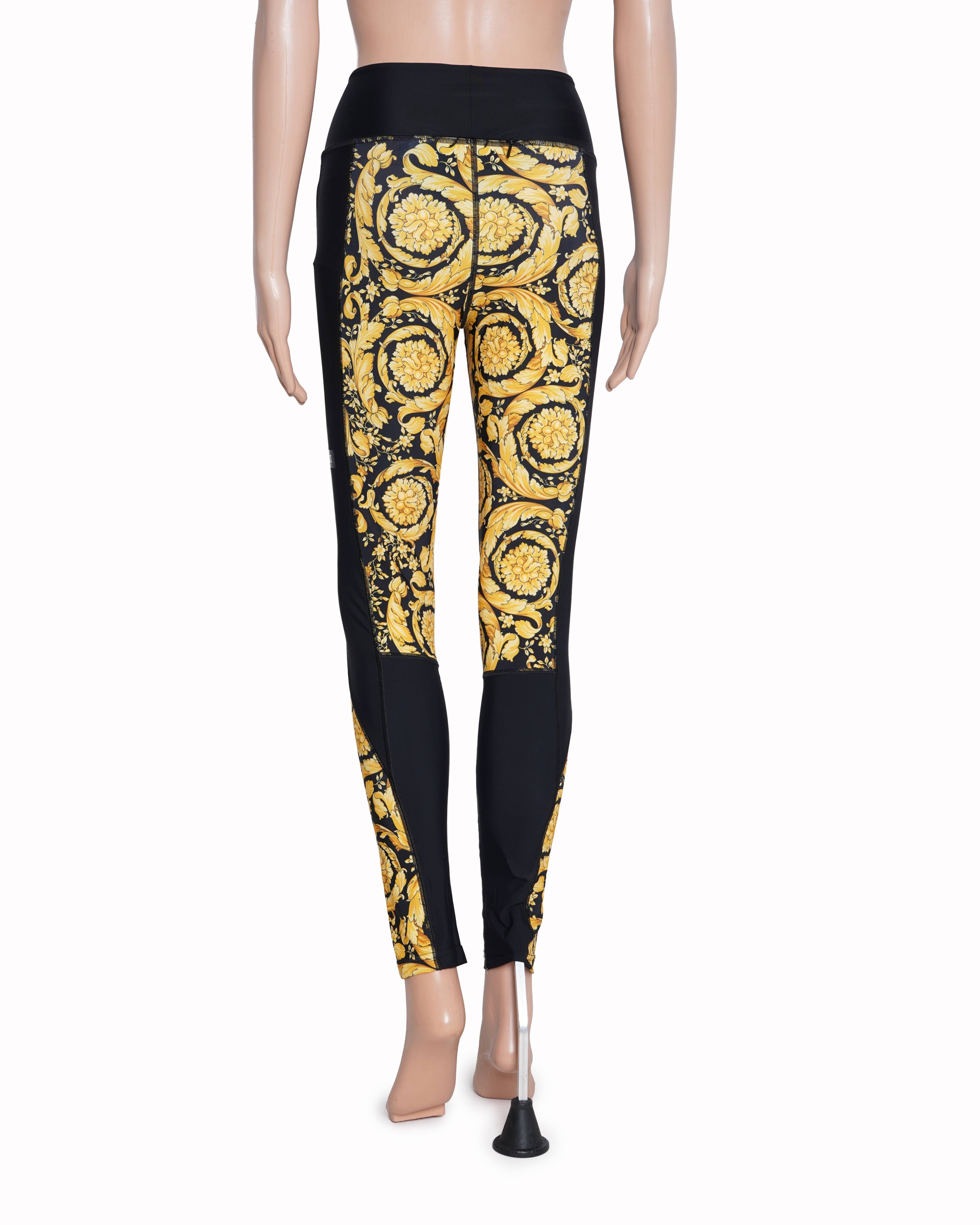 Versace New Versace Printed Leggings