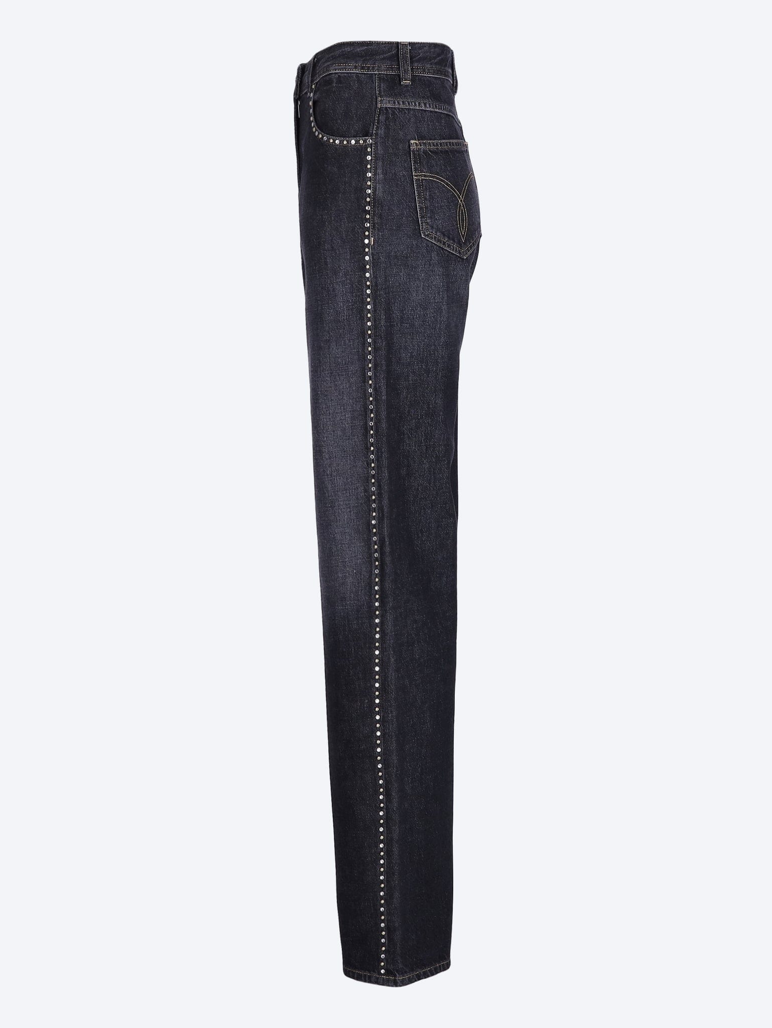 Versace Studs washed jeans