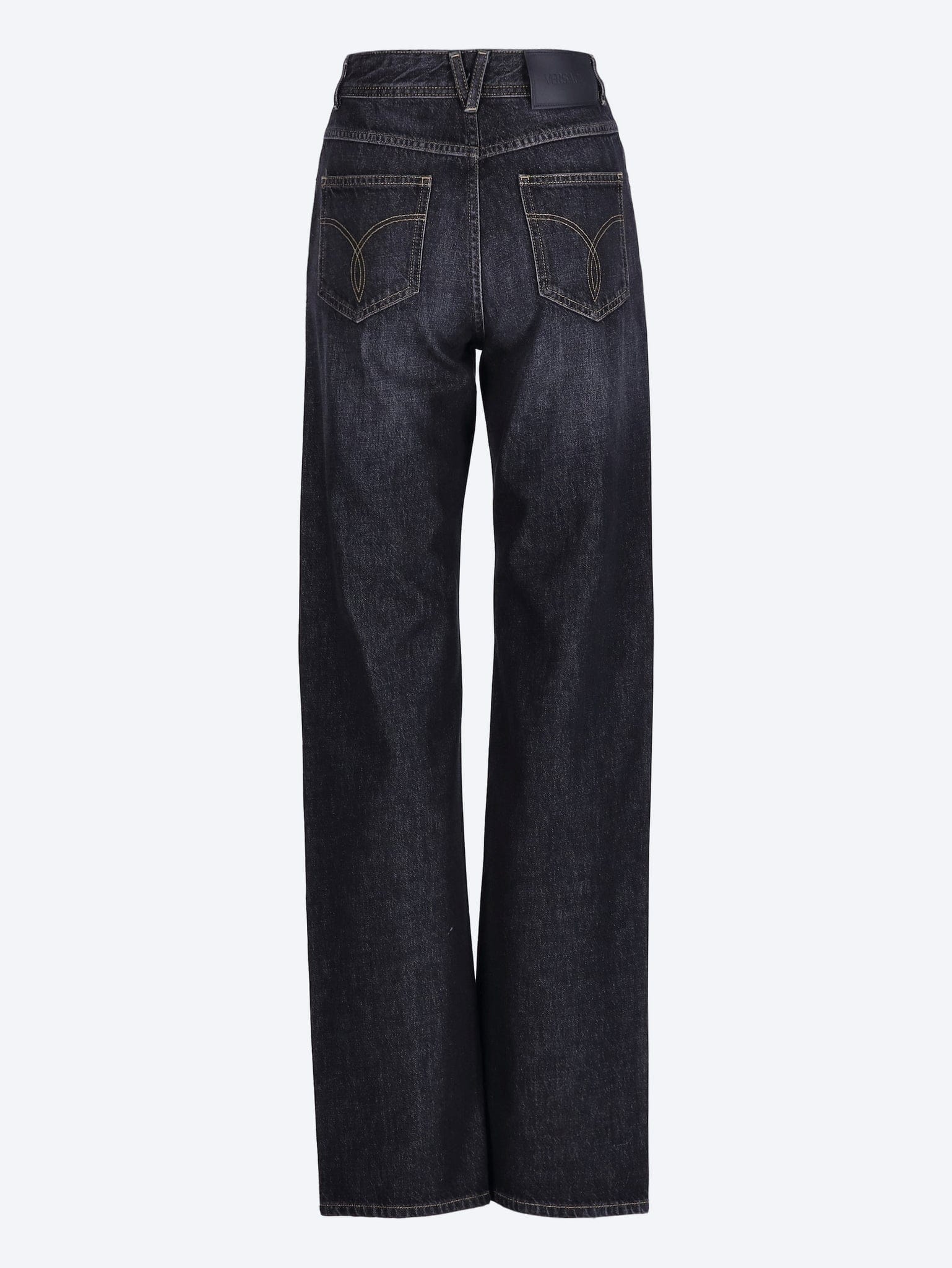 Versace Studs washed jeans