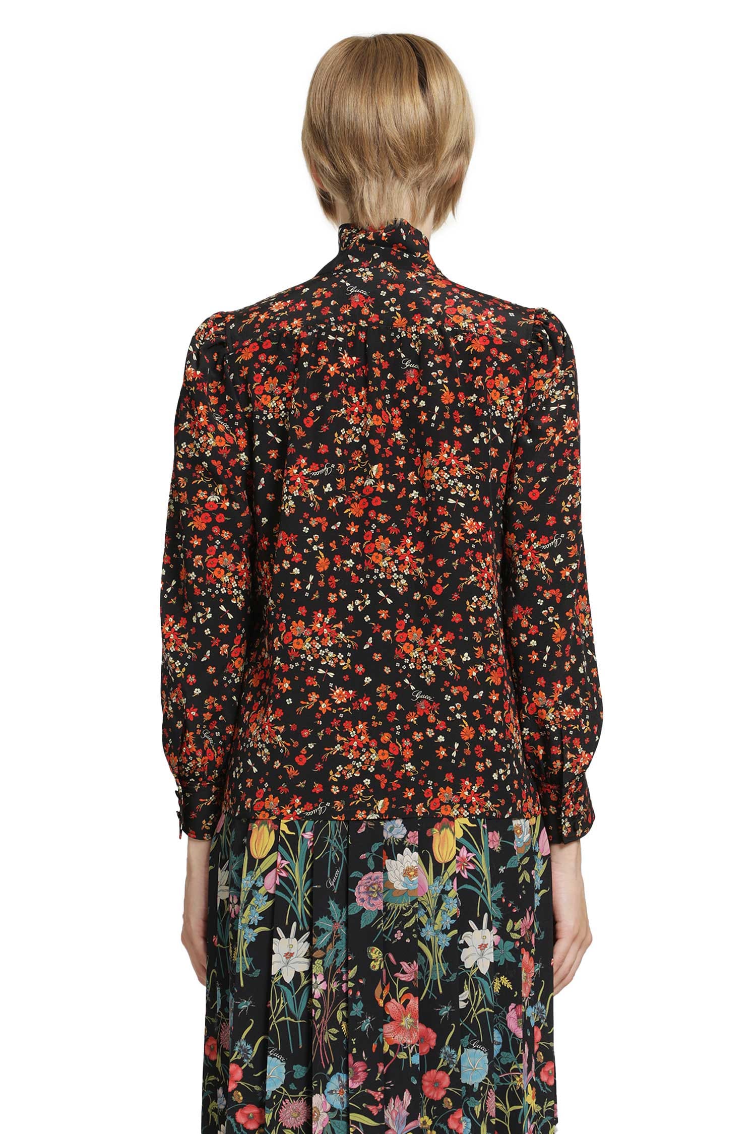 Gucci Printed Silk Shirt