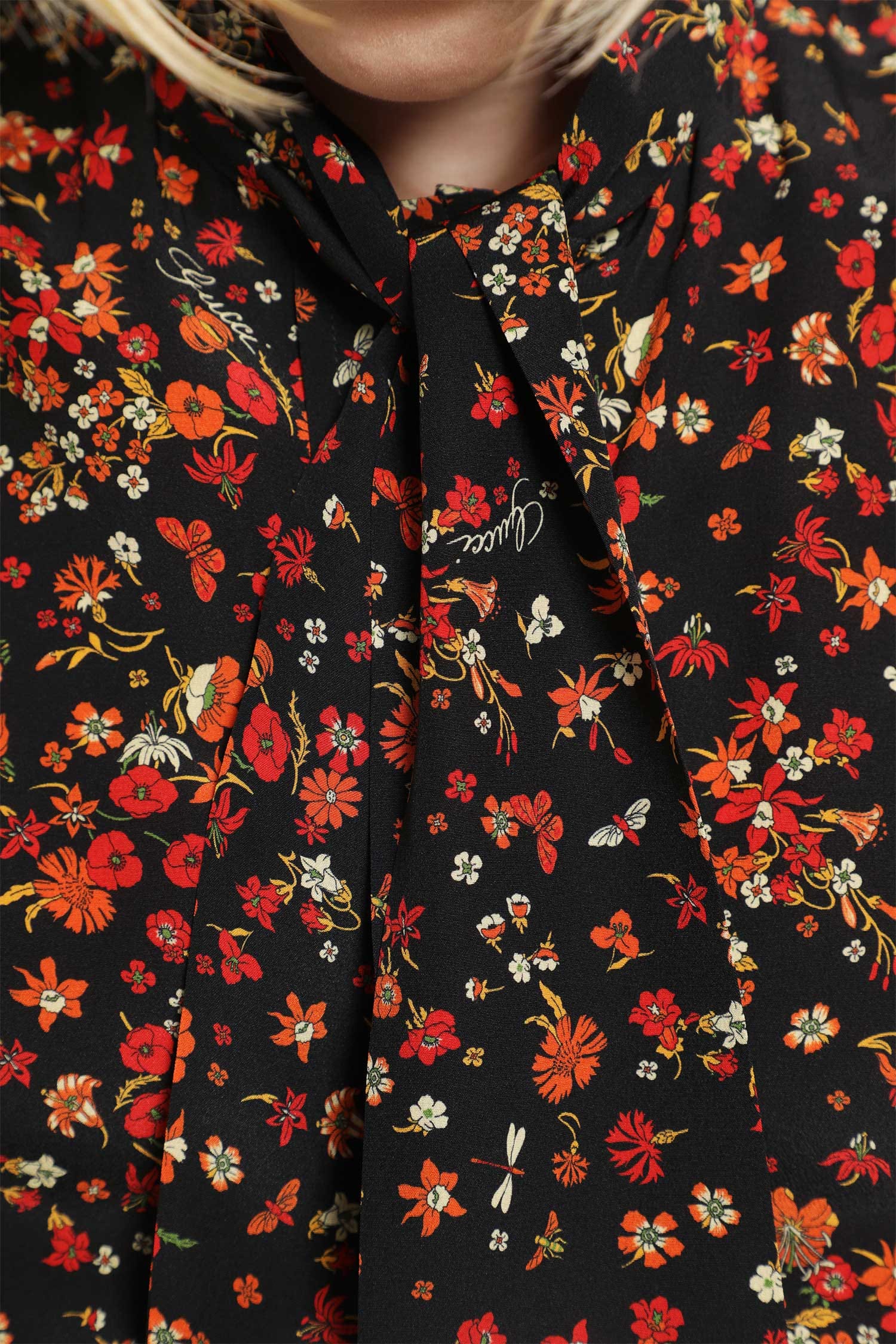 Gucci Printed Silk Shirt