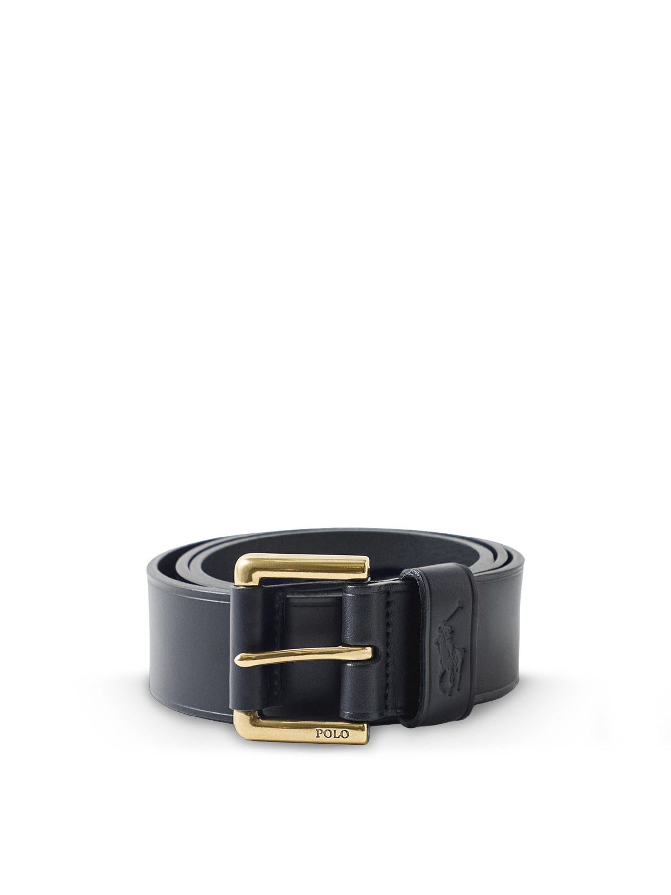 Polo Ralph Lauren Keep Leather Belt Black