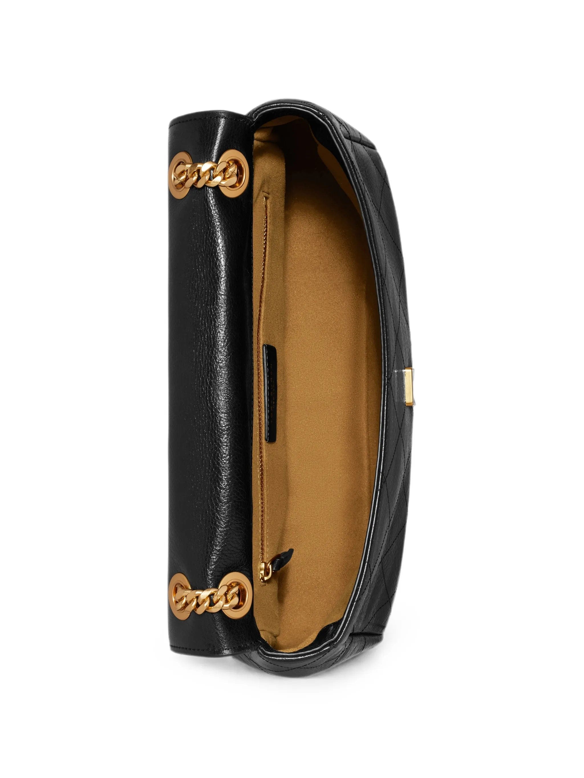 Tory Burch Charlie matelassé leather shoulder bag