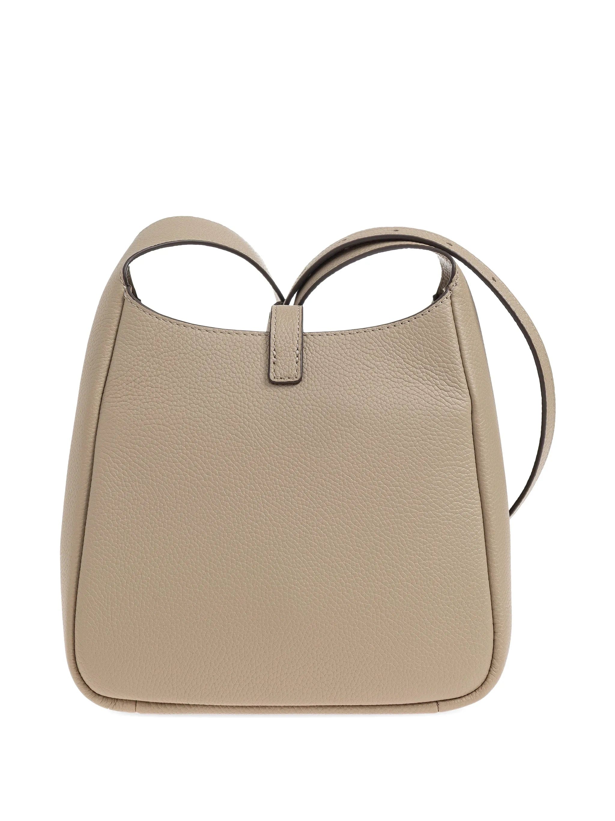 Tory Burch perforated - logo leather shoulder bag