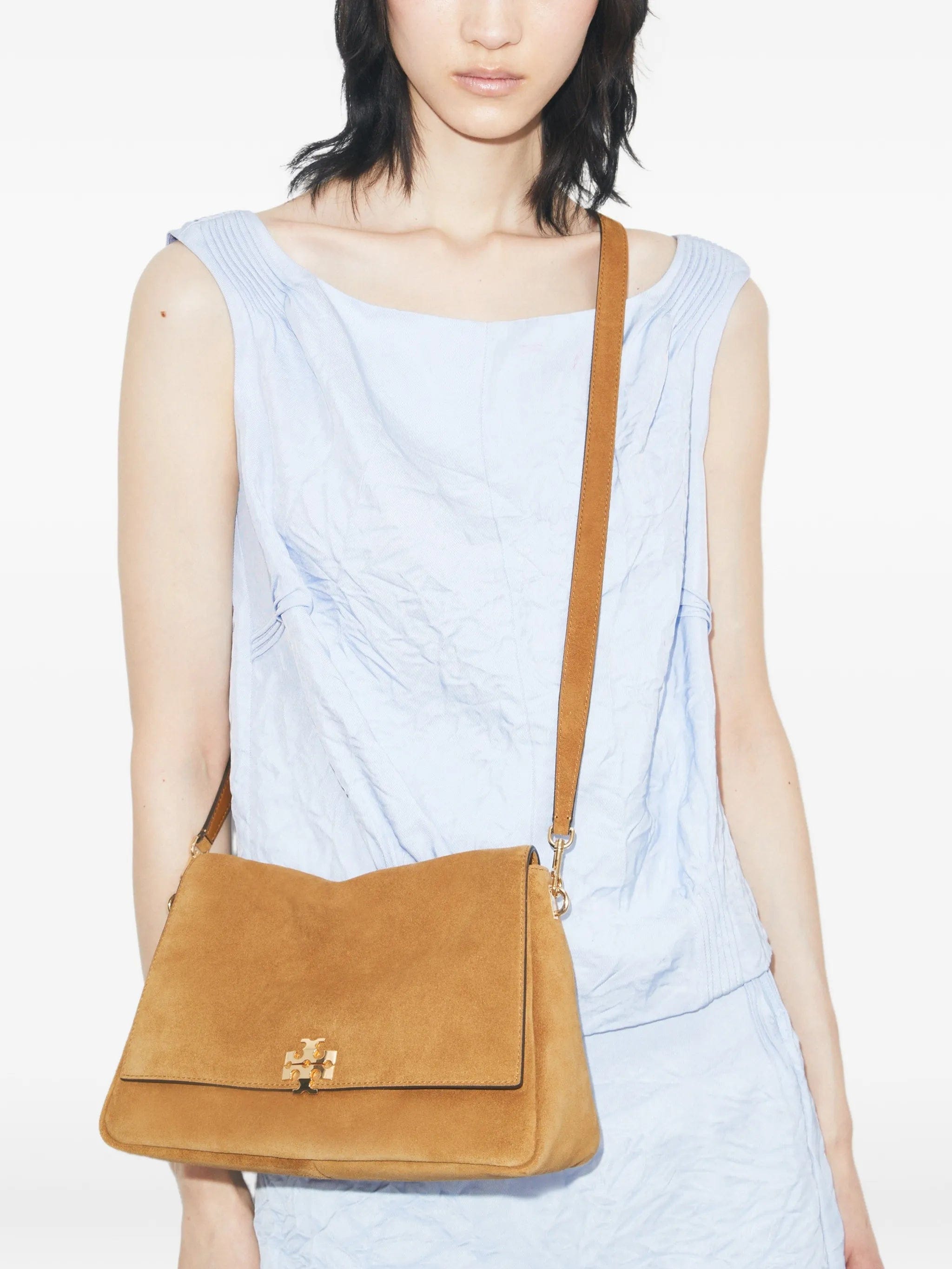 Tory Burch Charlie leather shoulder bag