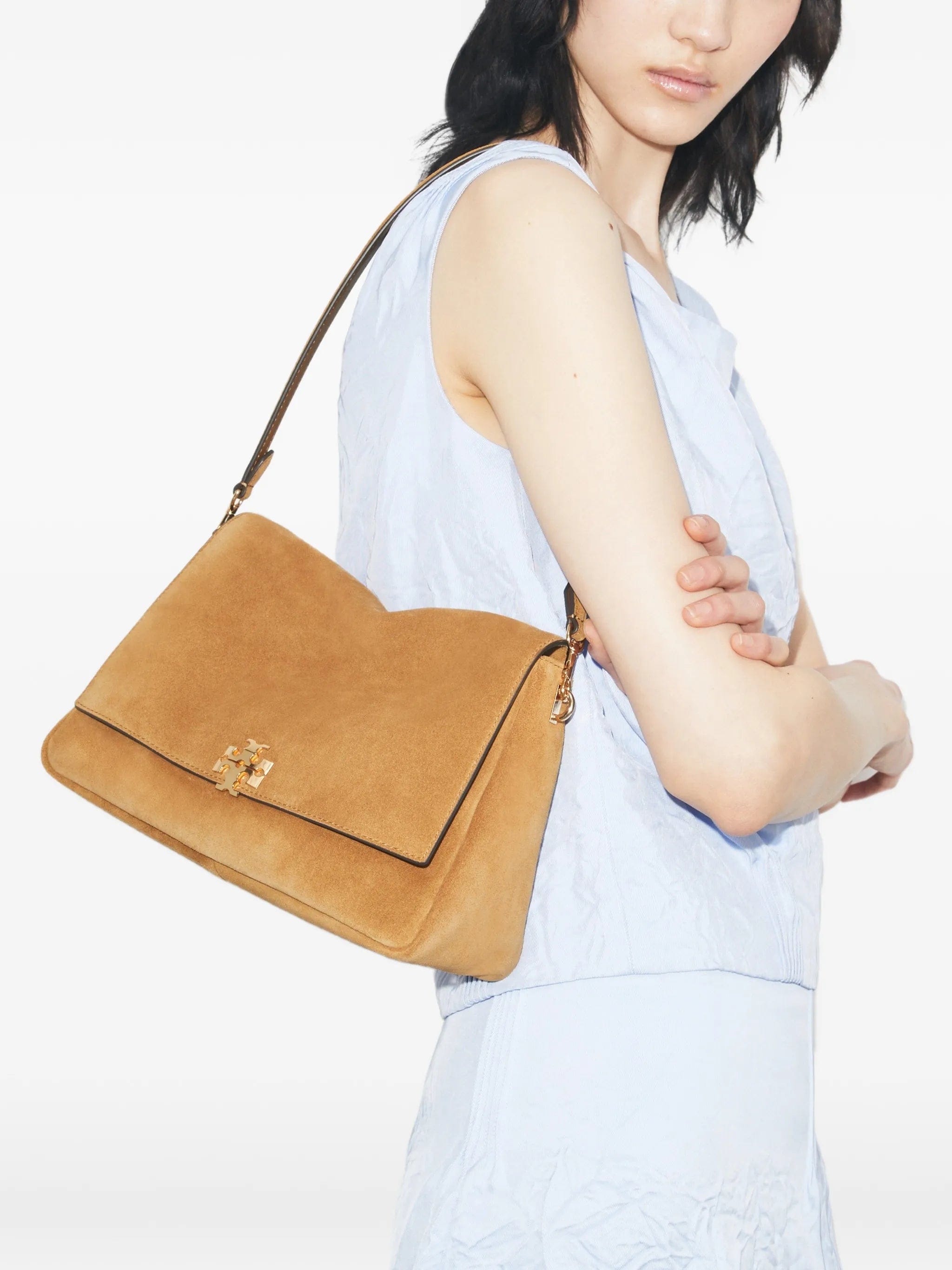 Tory Burch Charlie leather shoulder bag