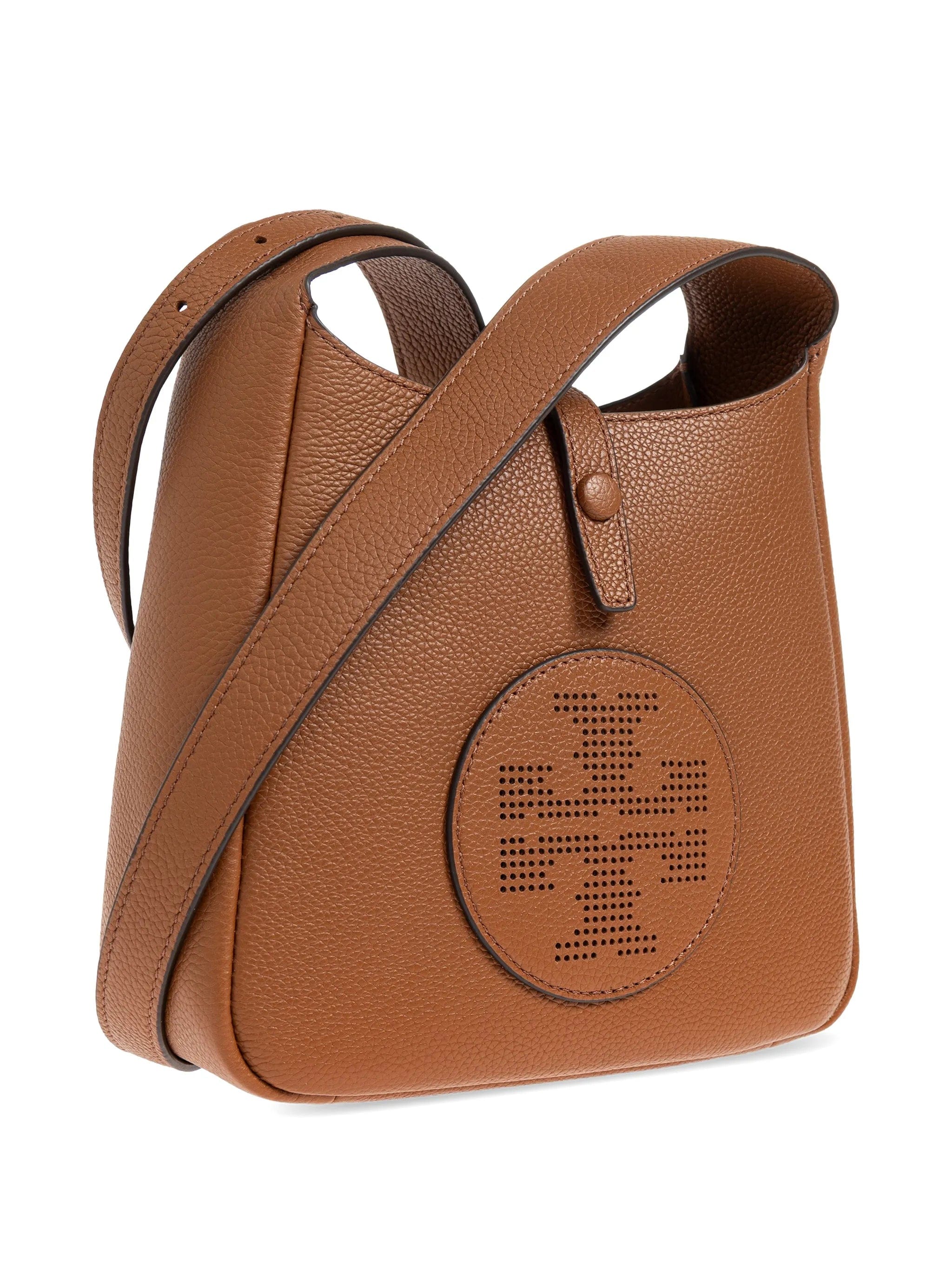 Tory Burch perforated - logo leather cross body bag