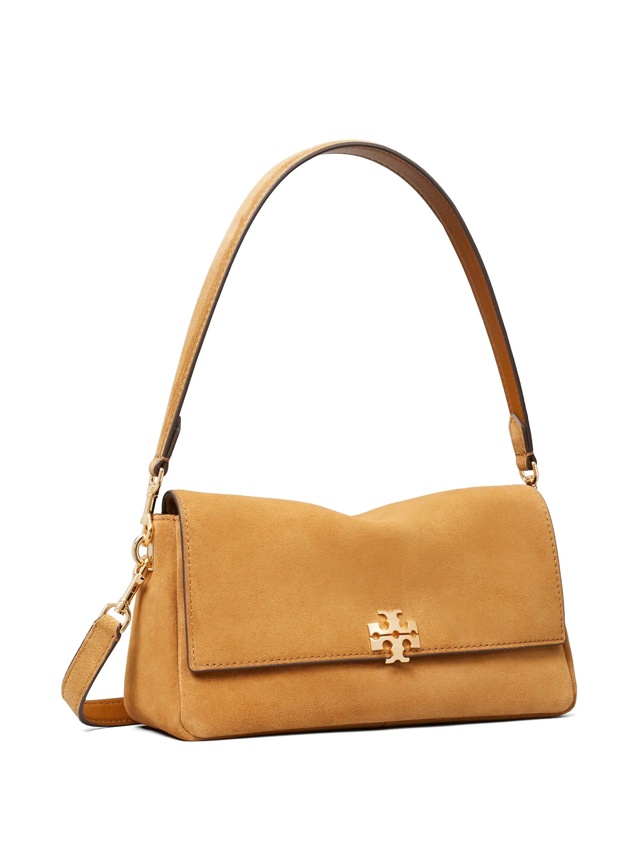 Tory Burch small Charlie suede shoulder bag