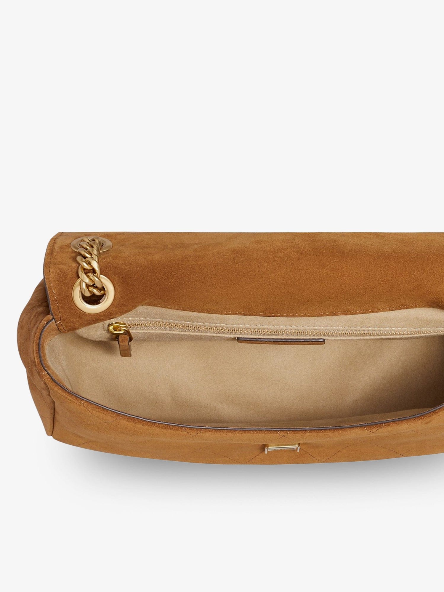 Tory Burch Charlie suede shoulder bag