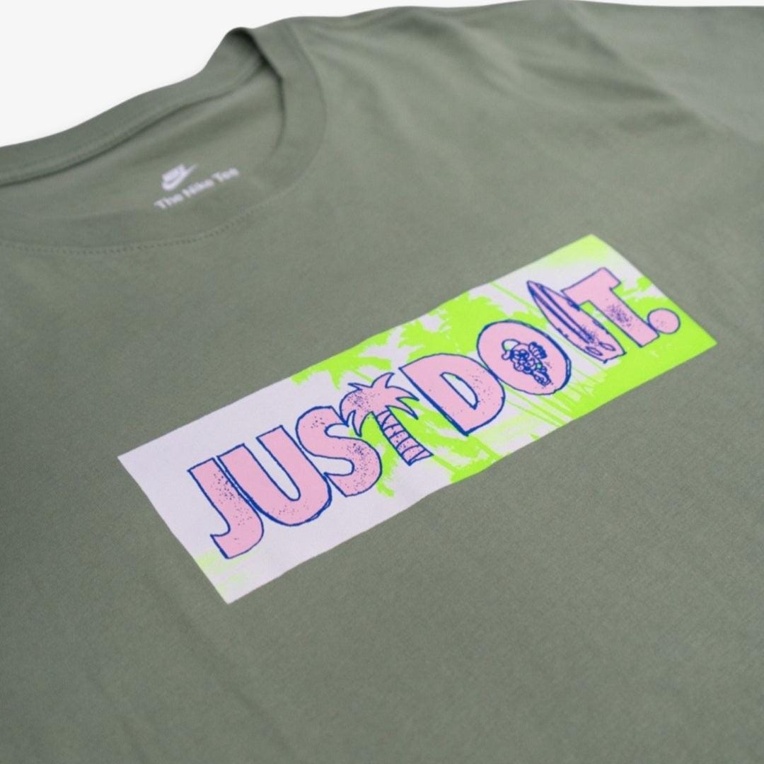 Nike T - Shirt Just Do It / Beach Party Green